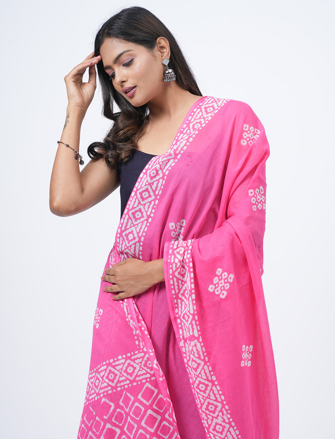 Batik Mul Cotton Dupatta