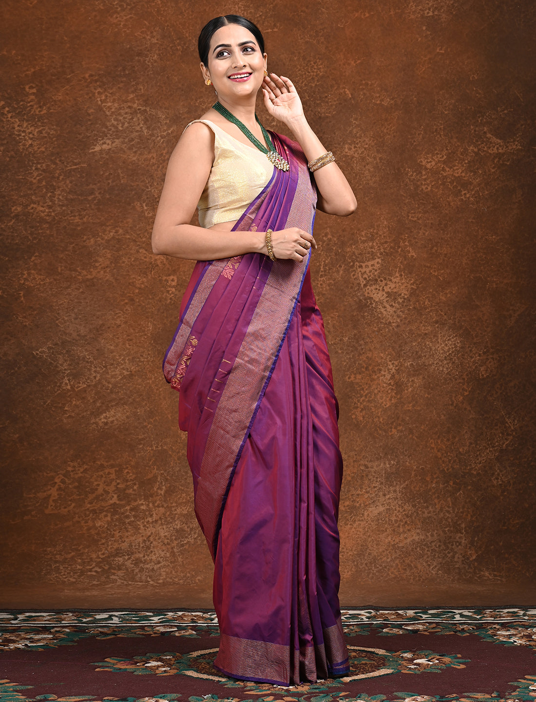 Arni Silk Zari weave Saree