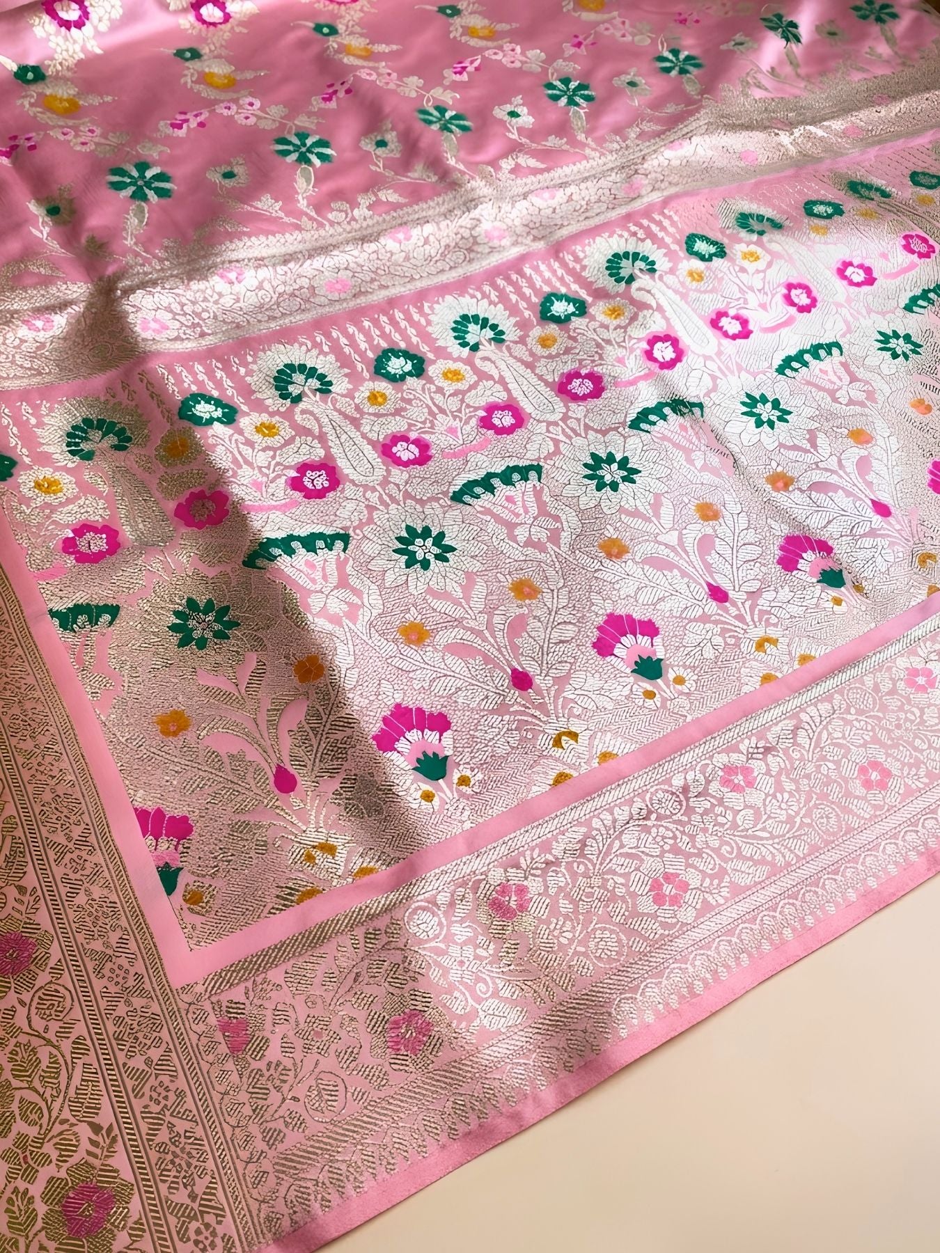 Banarasi Mashru Silk Saree