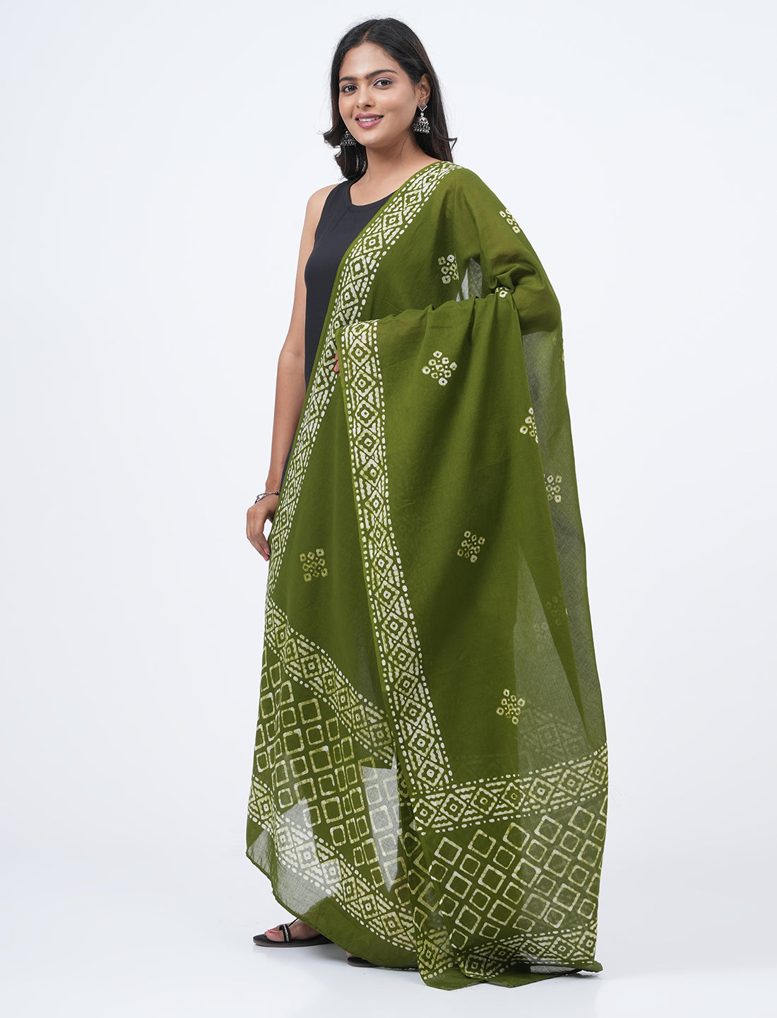 Batik Mul Cotton Dupatta