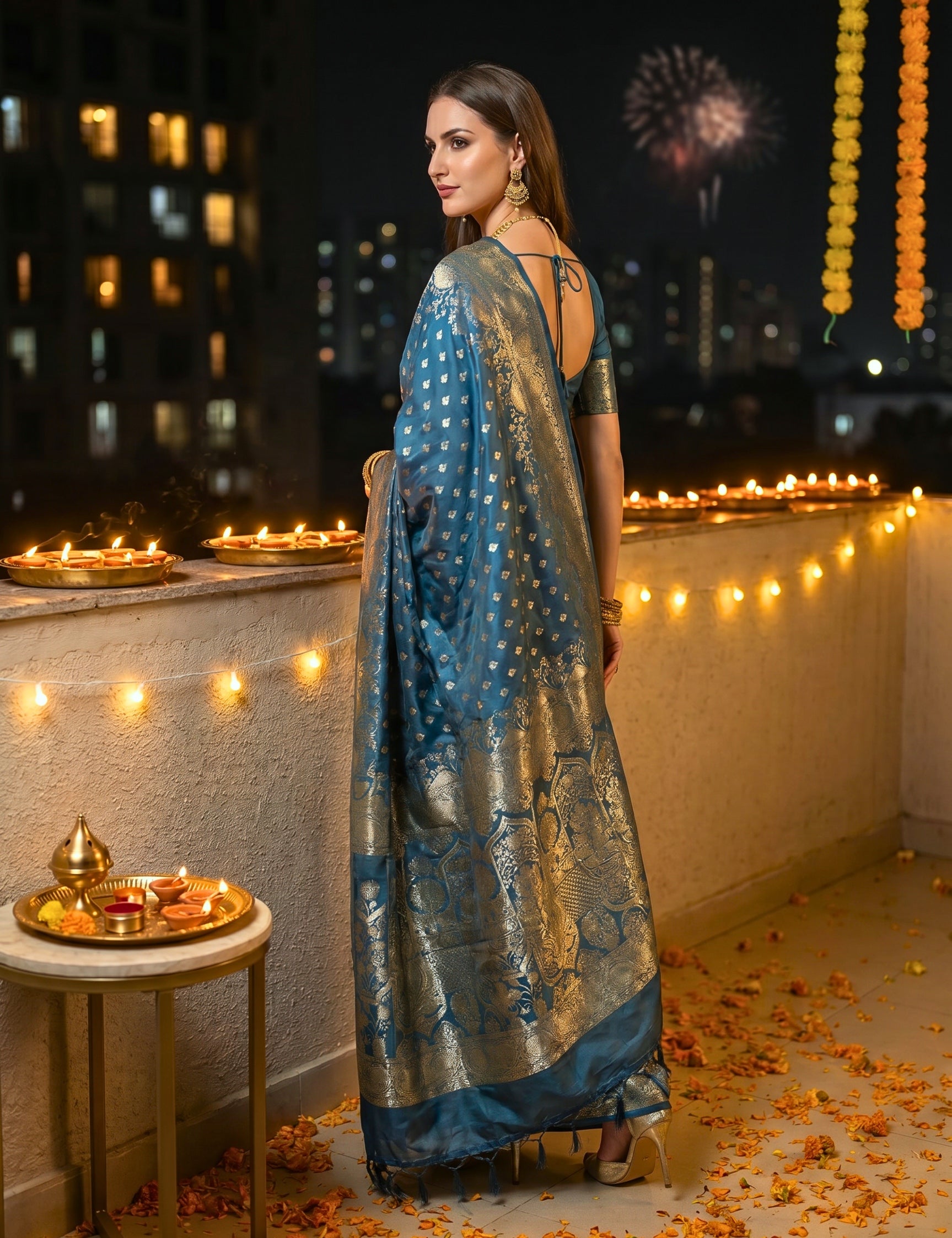 Banarasi Viscose Silk Saree