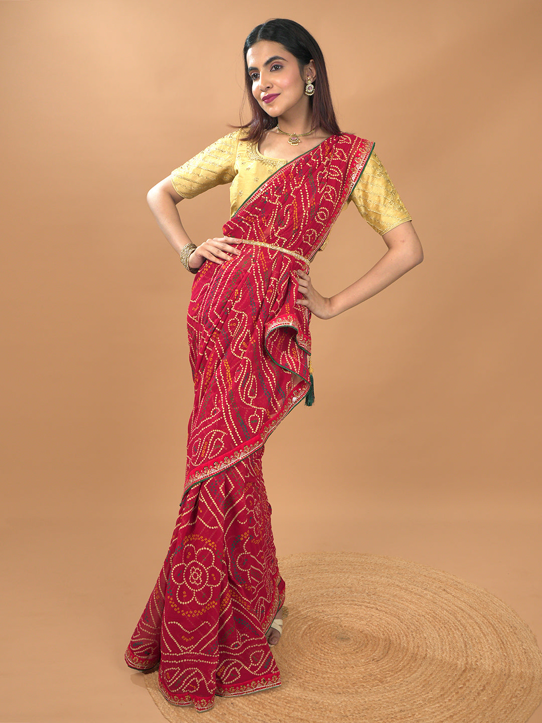 Bandhini Georgette Saree