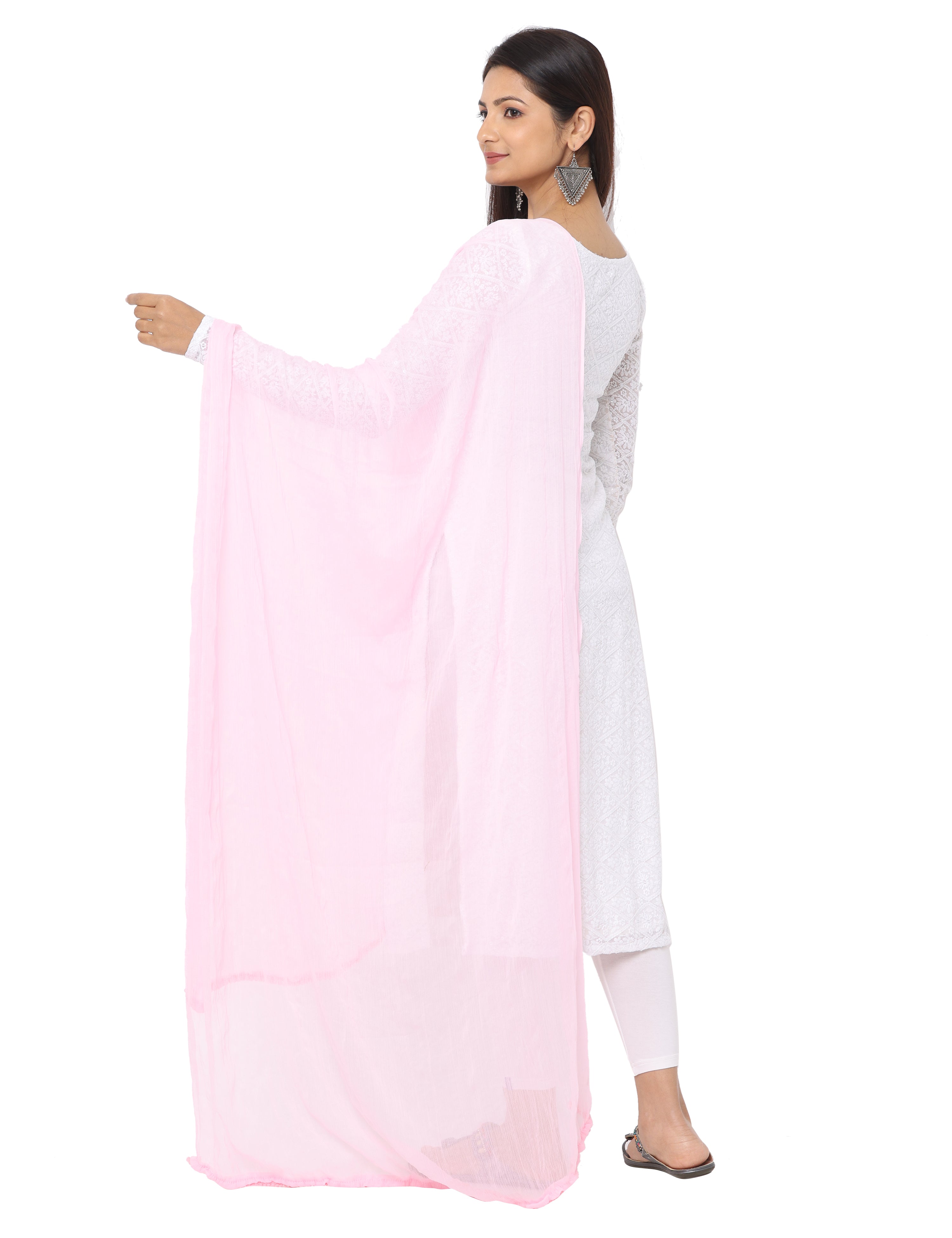Chiffon Solid Dupatta