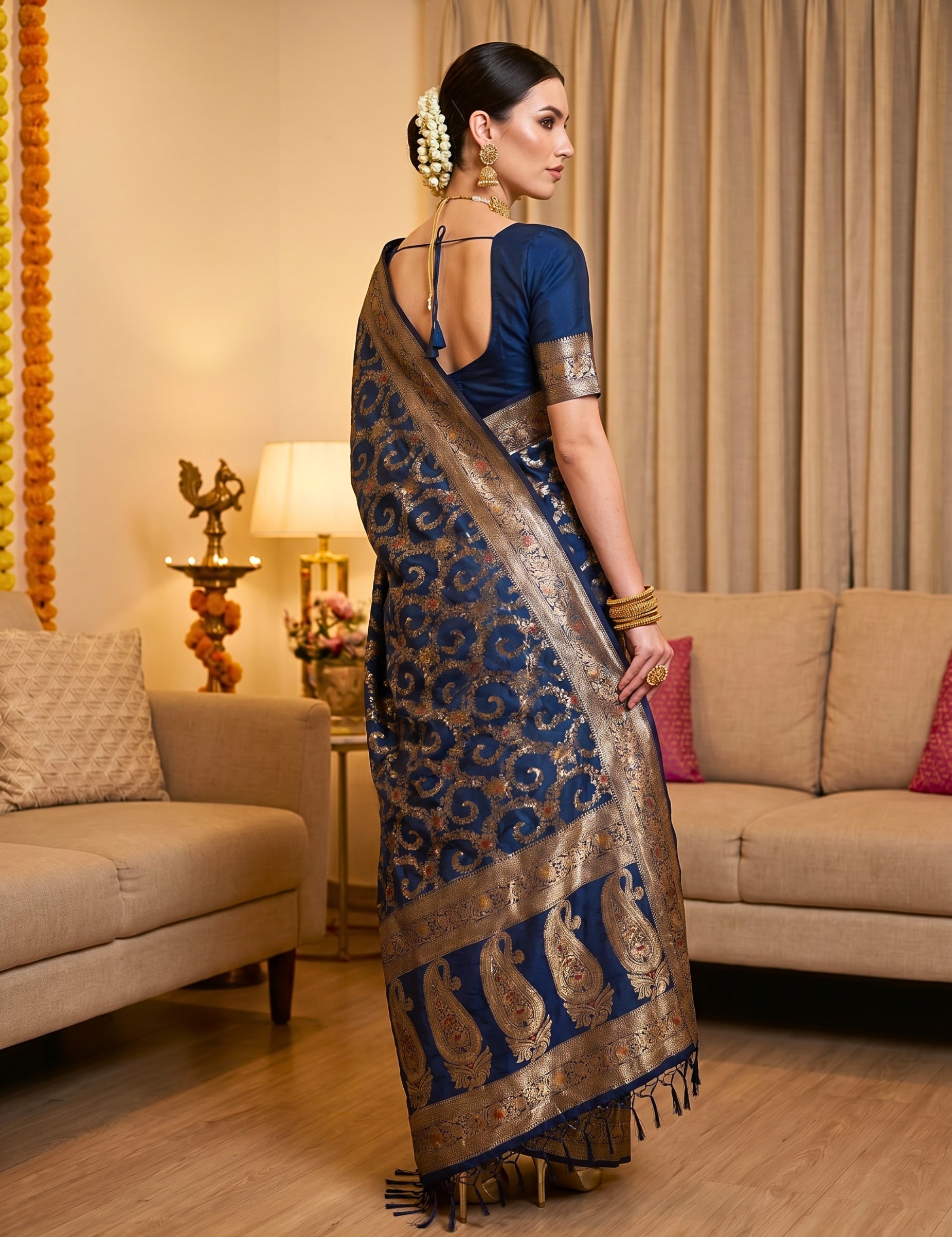 Banarasi Viscose Silk Saree