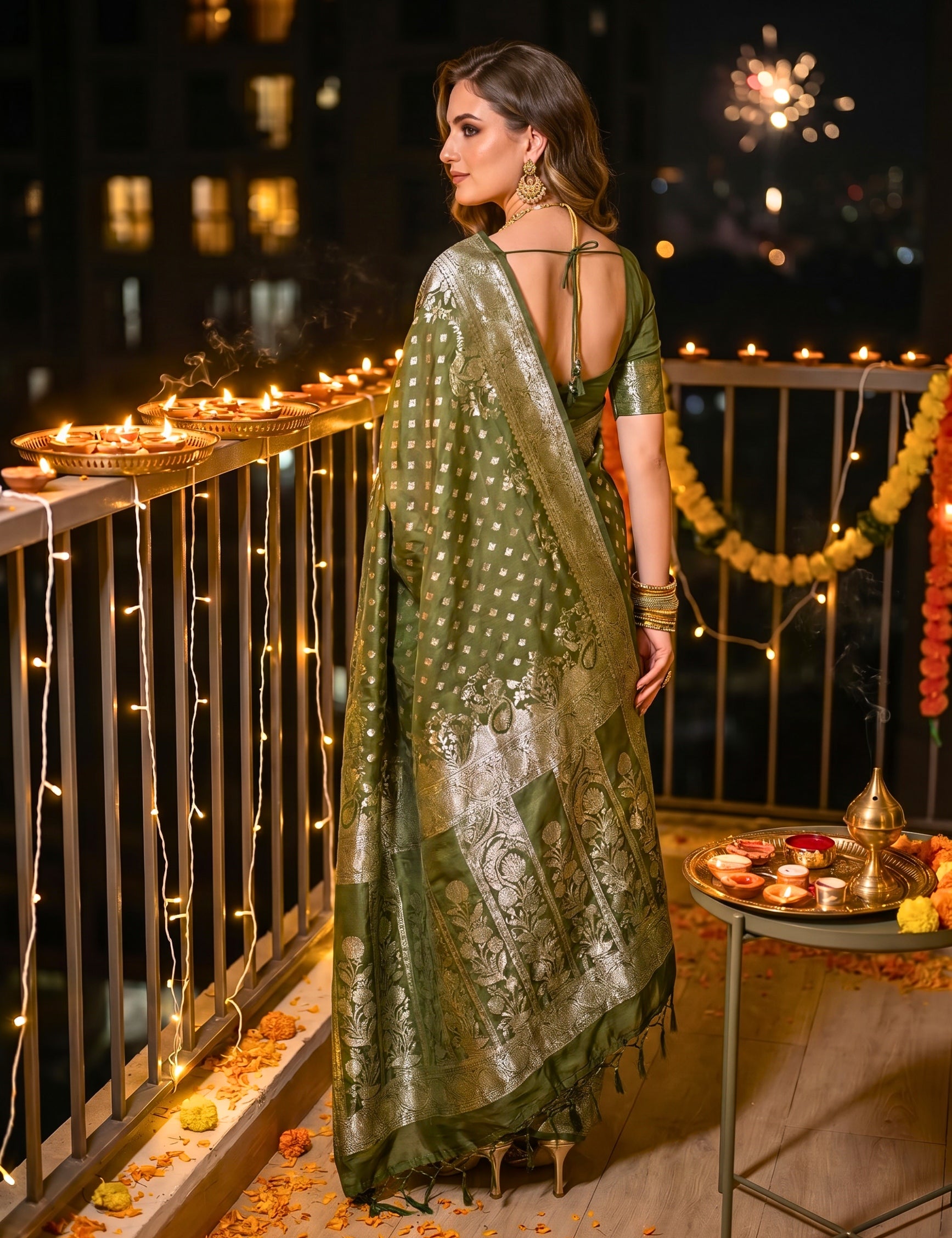 Banarasi Viscose Silk Saree