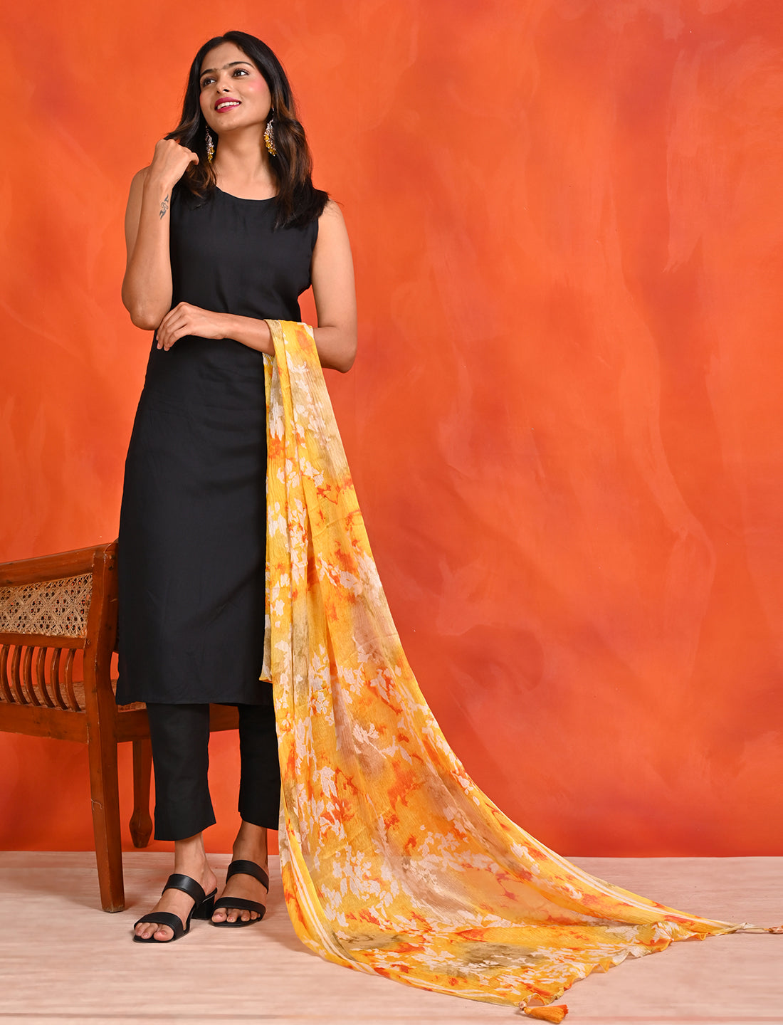 Gota Patti Art Silk Dupatta