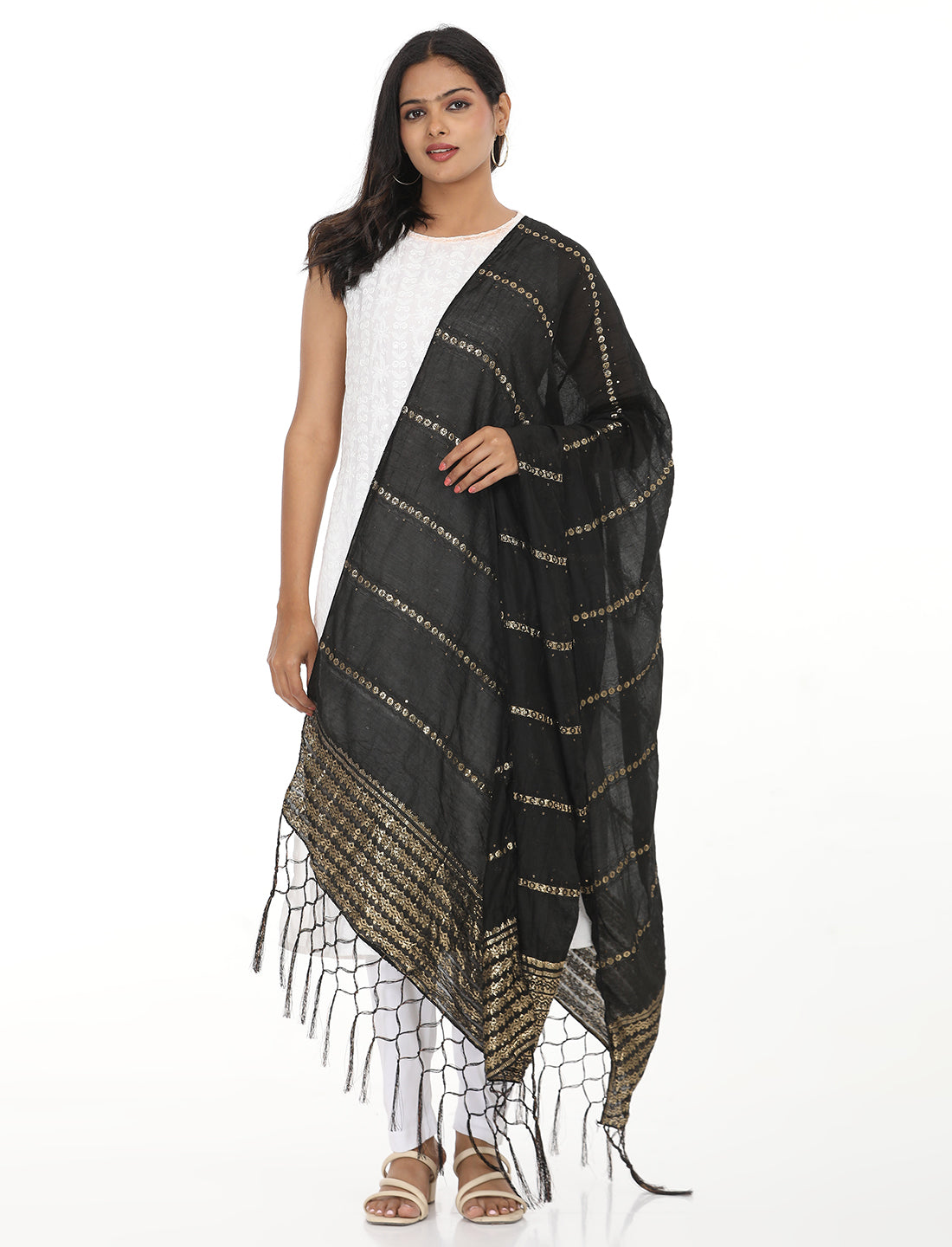 Festive Stripe Dupatta