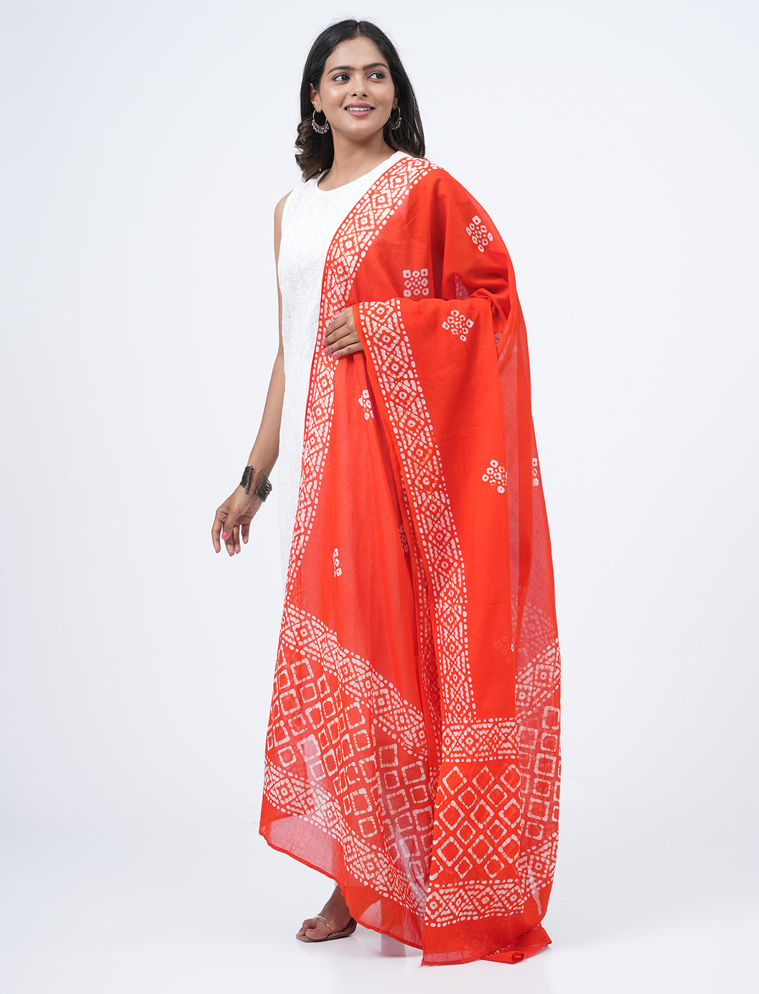 Batik Mul Cotton Dupatta