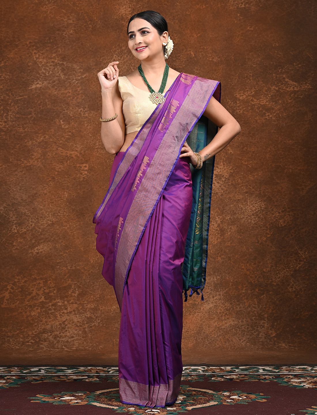 Arni Silk Zari weave Saree