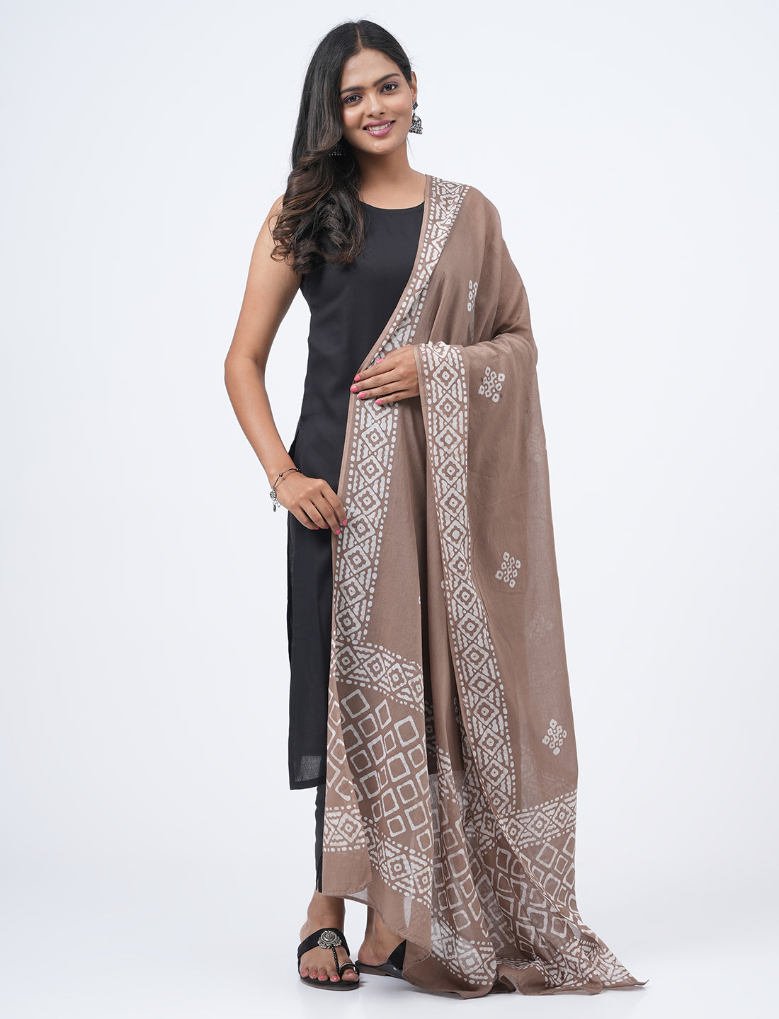 Batik Mul Cotton Dupatta