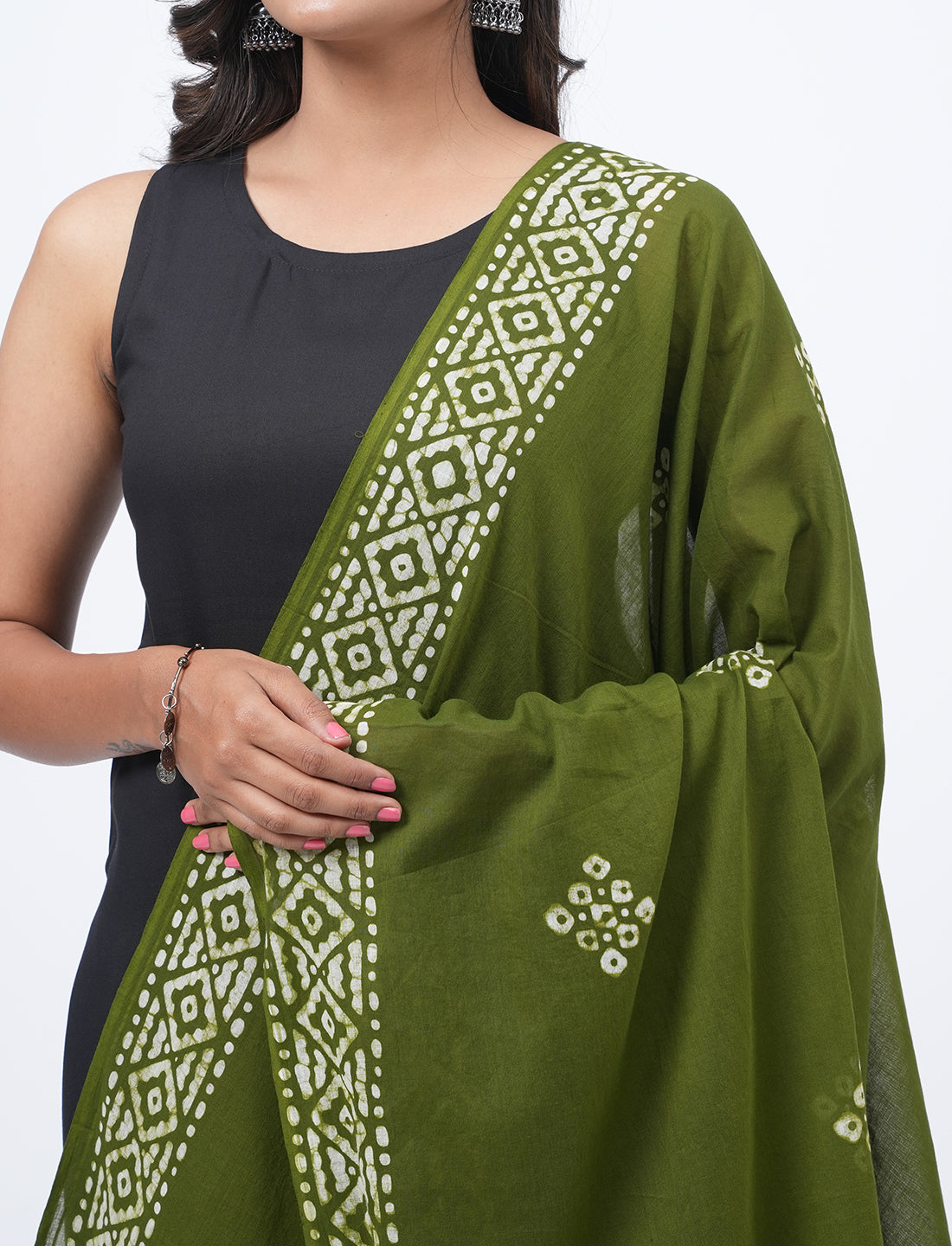 Batik Mul Cotton Dupatta