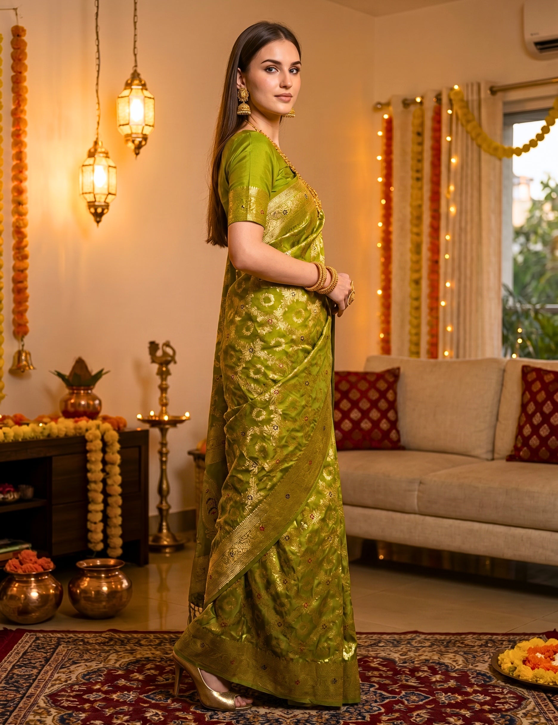 Banarasi Viscose Silk Saree