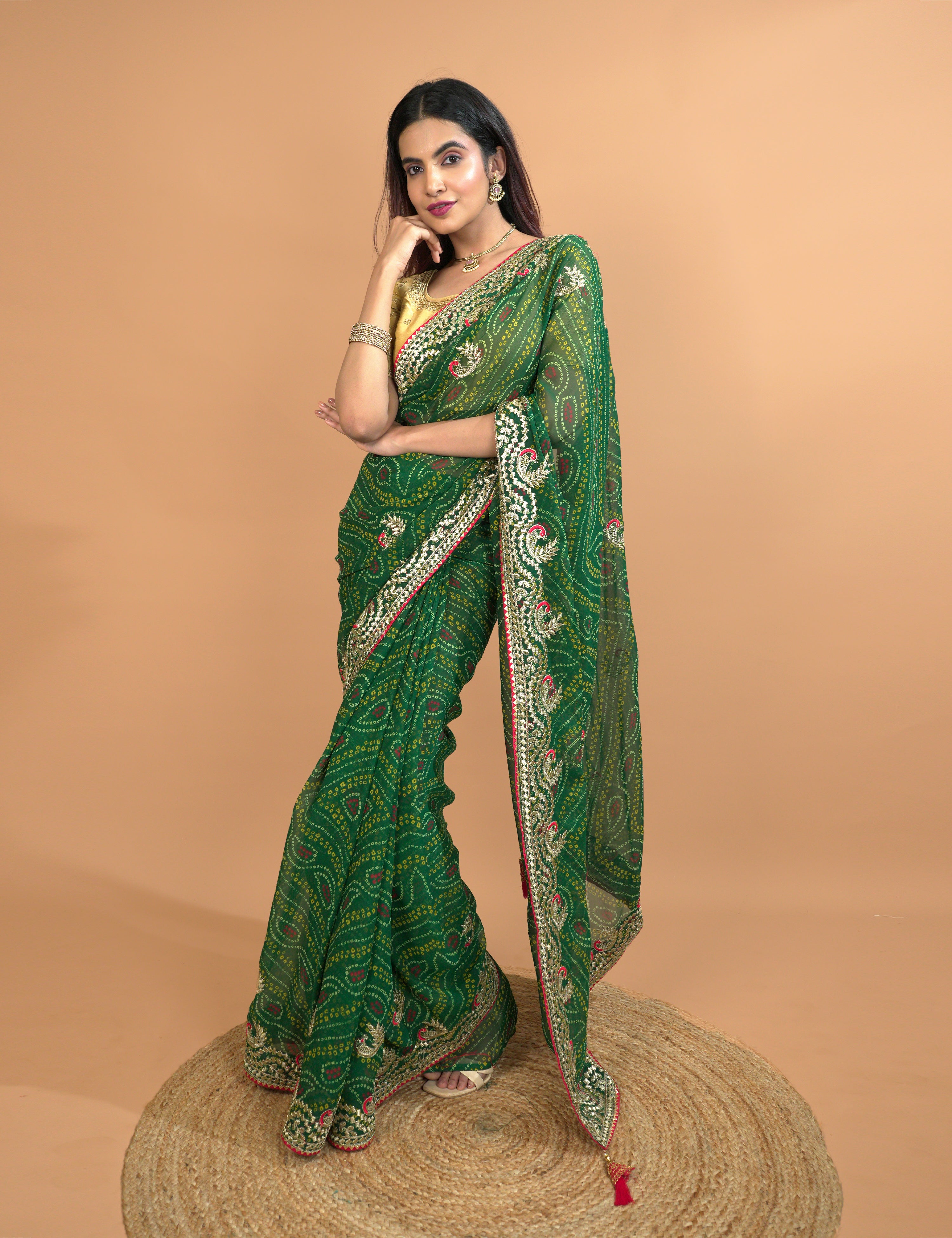 Bandhini Georgette Saree