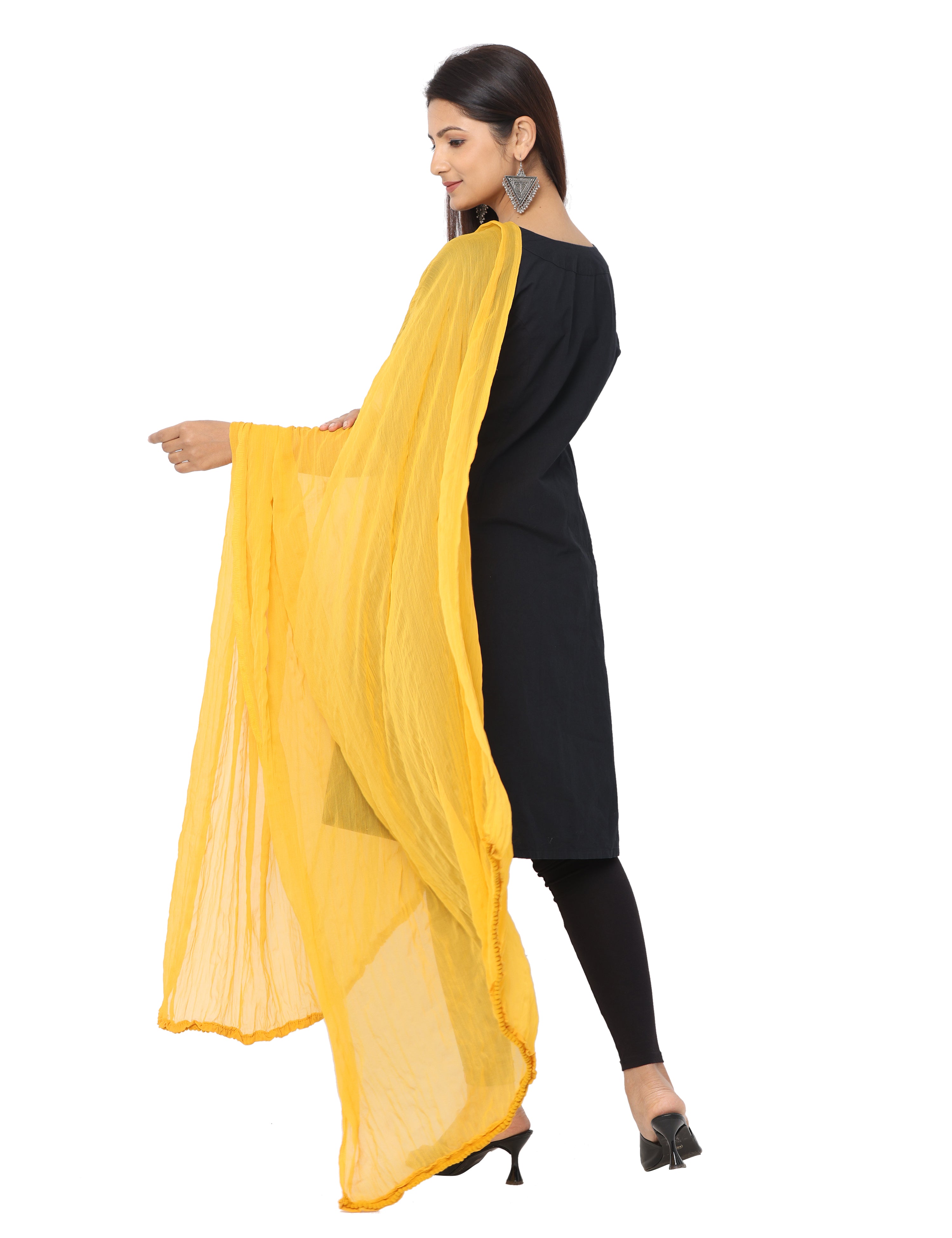 Chiffon Solid Dupatta