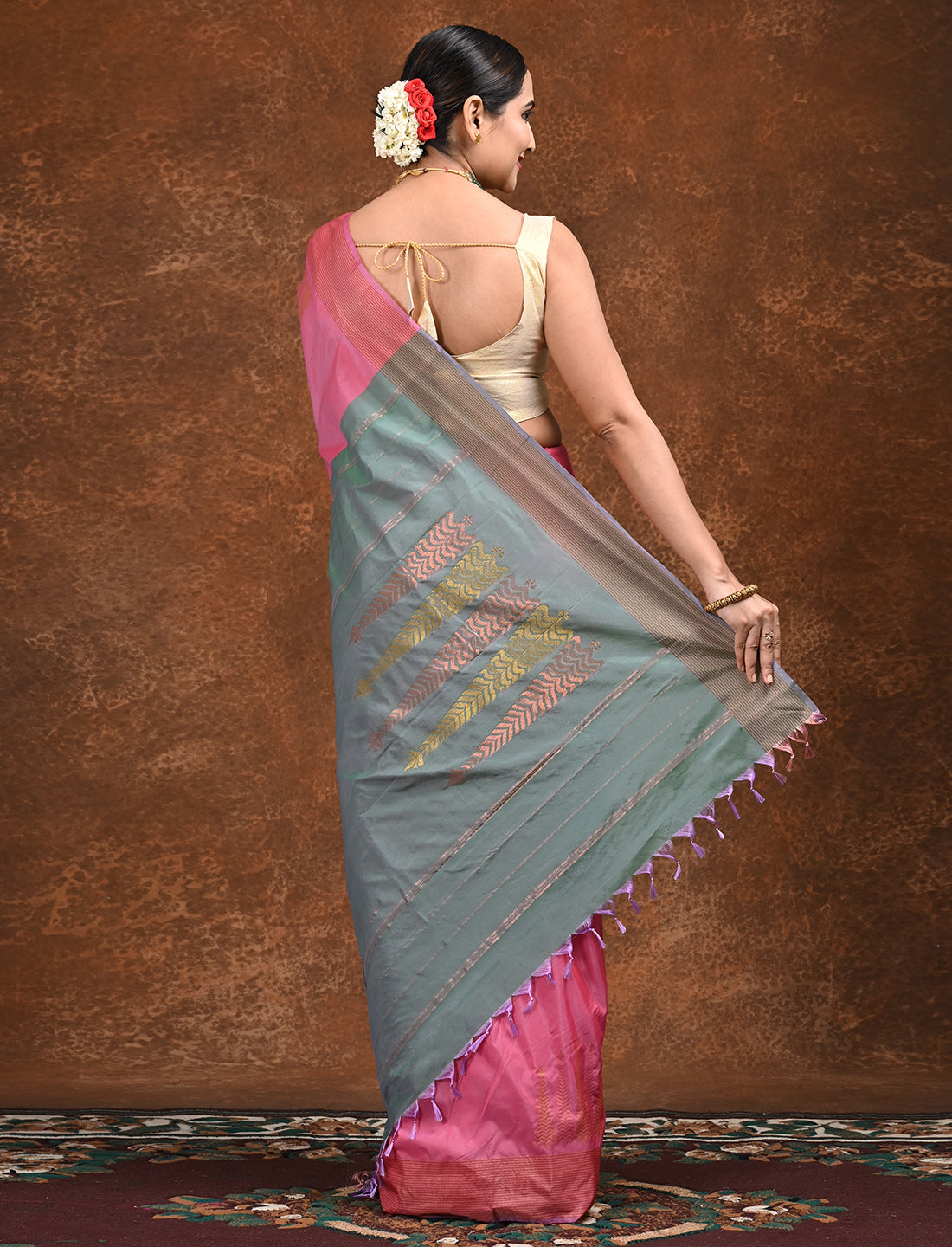 Arni Silk Zari weave Saree