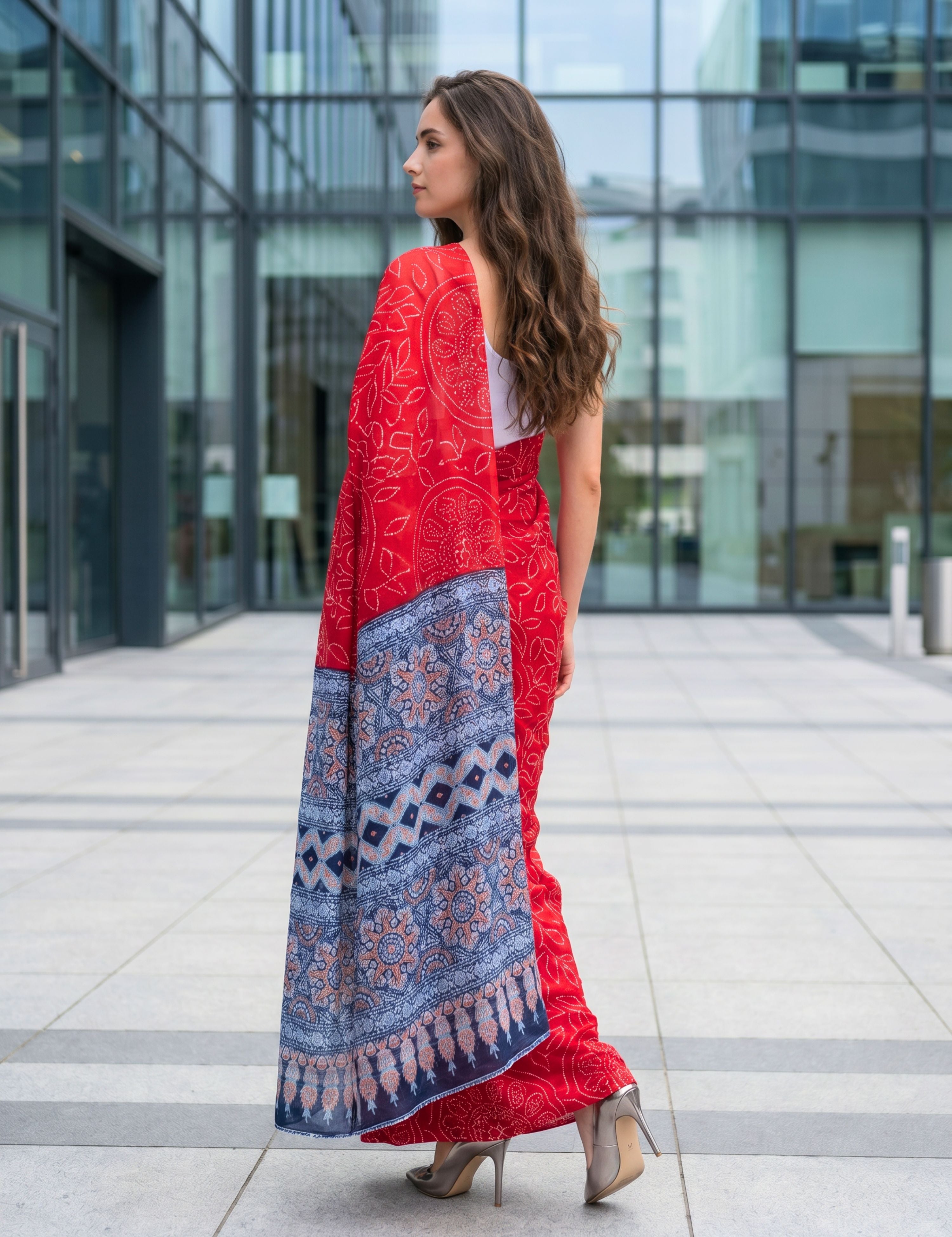 Woven Crepe Silk Saree