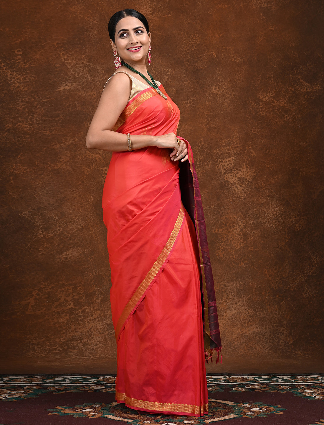 Arni Silk Zari weave Saree