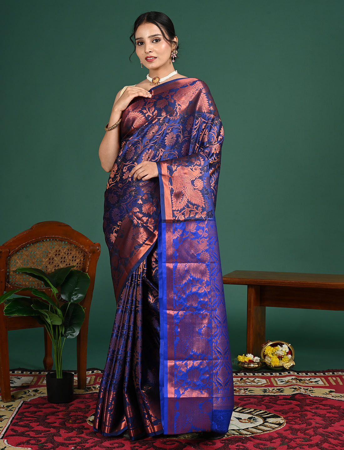South Art Silk Geometric Saree
