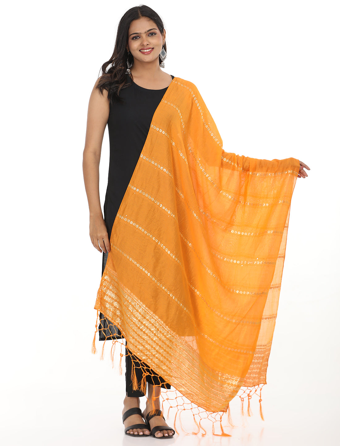 Festive Stripe Dupatta