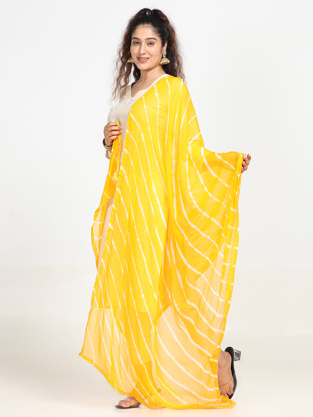 Chiffon Stripe Dupatta