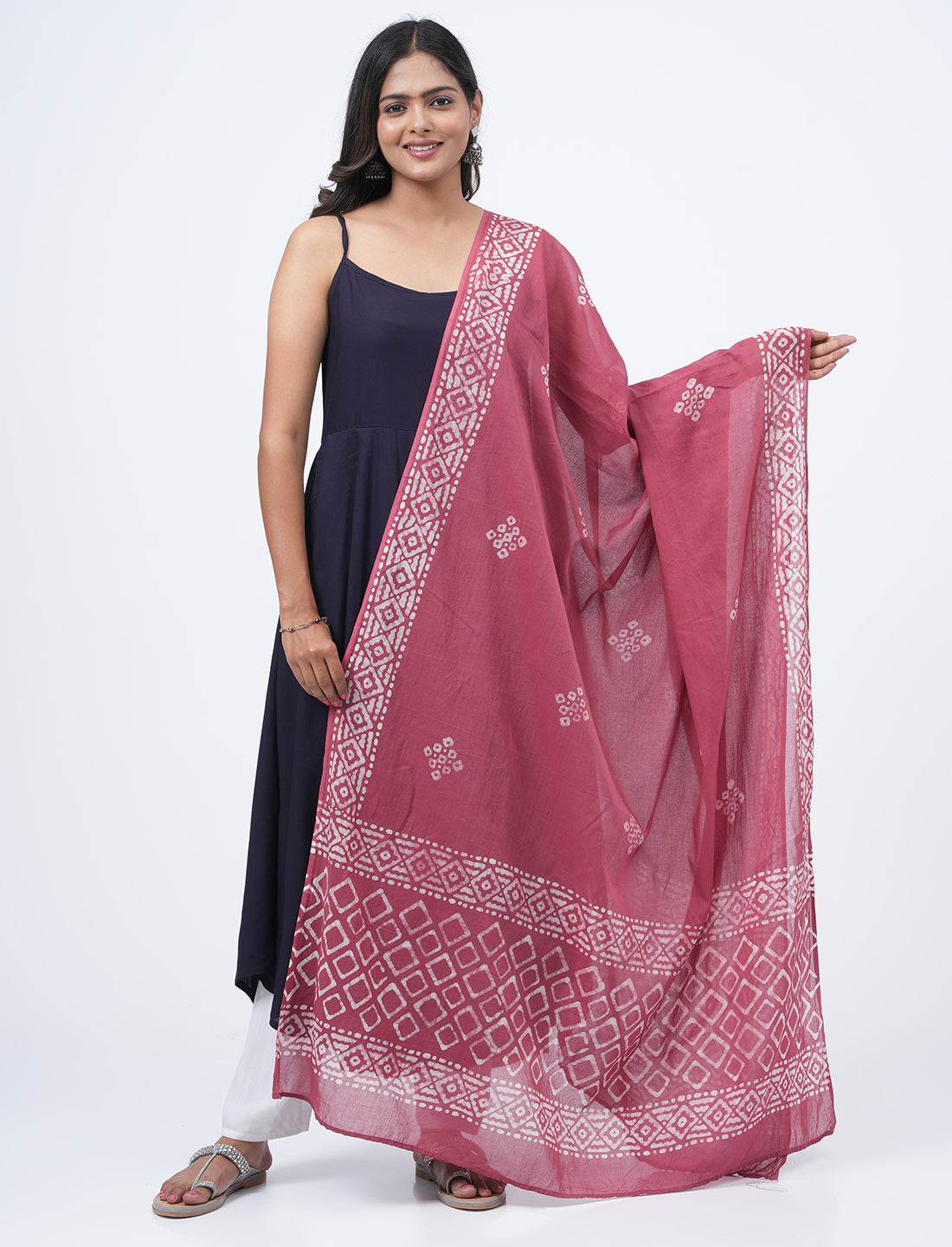 Batik Mul Cotton Dupatta