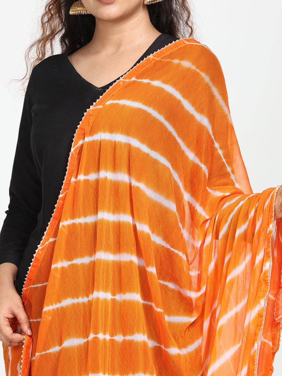 Chiffon Stripe Dupatta
