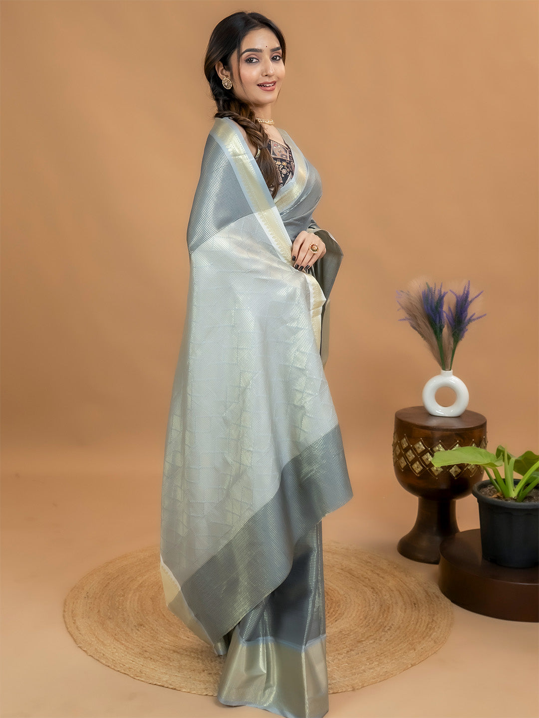 Tissue Art Silk Saree