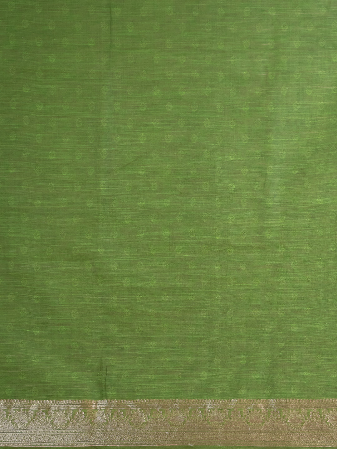 Floral Cotton Linen Saree