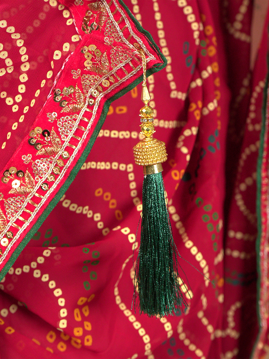 Bandhini Georgette Saree
