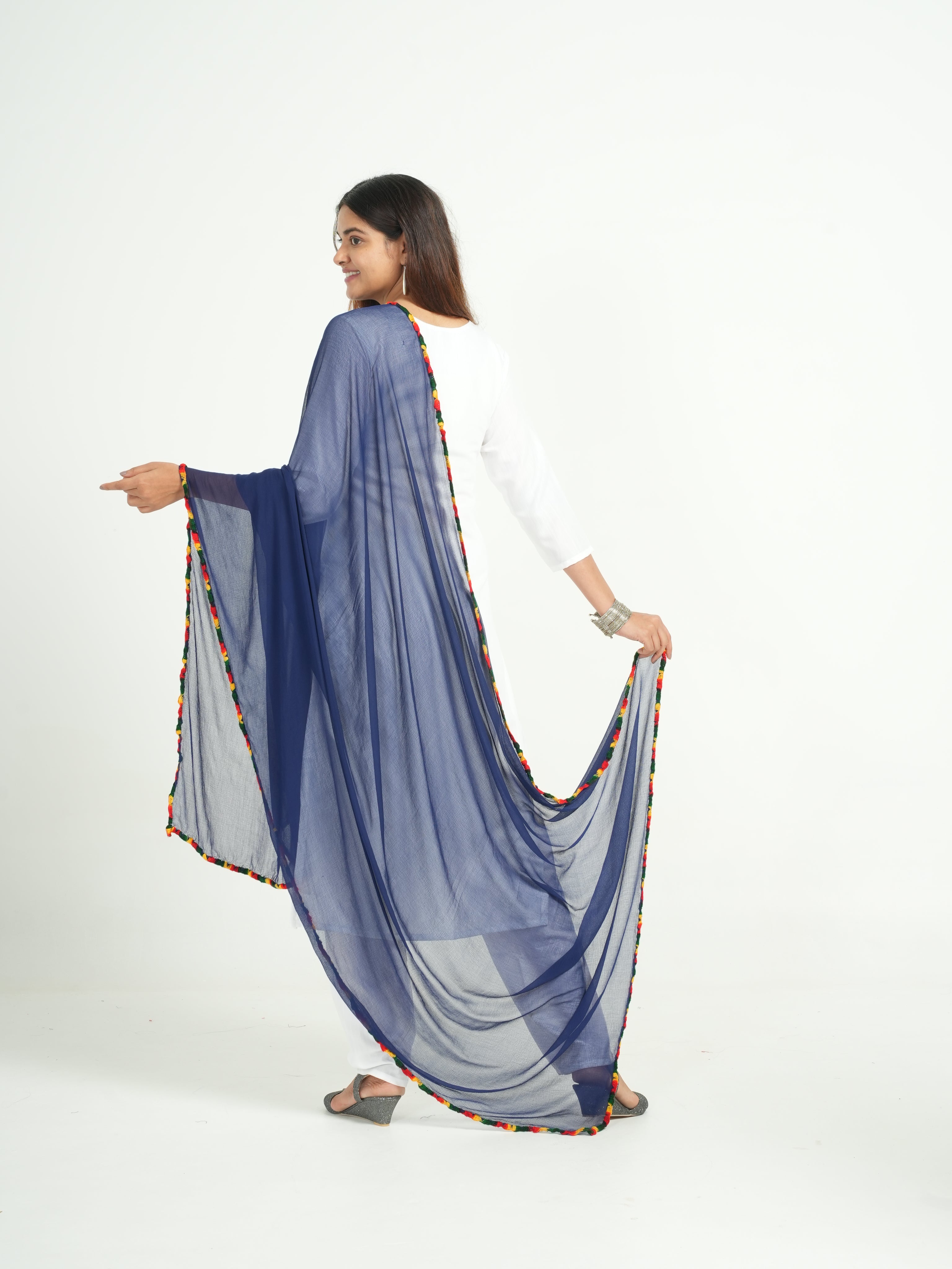Chiffon Solid Dupatta