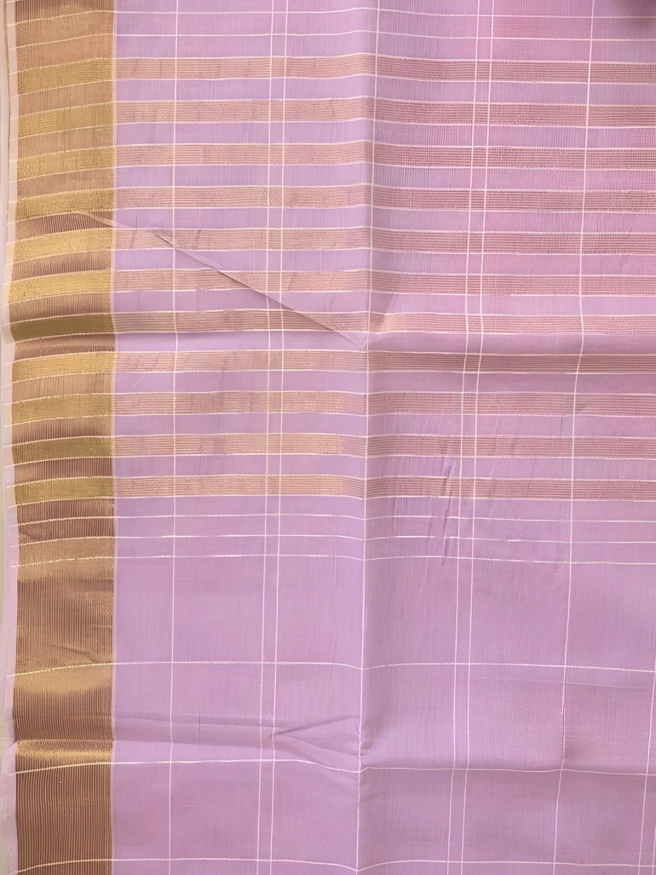Striped Negamam Cotton Saree