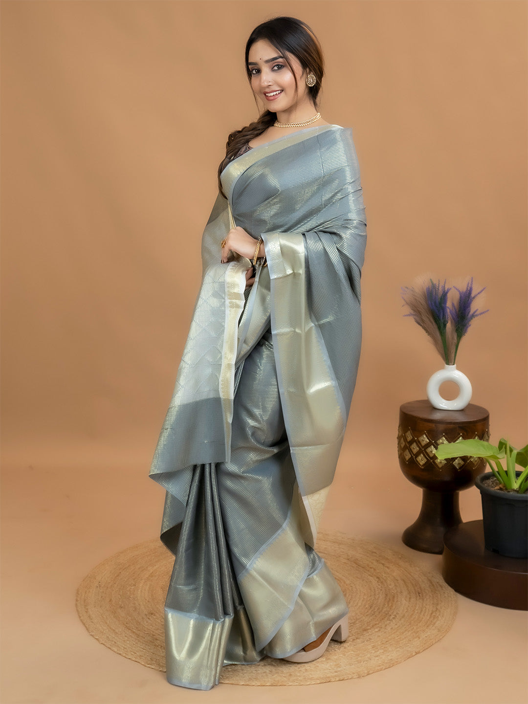 Tissue Art Silk Saree