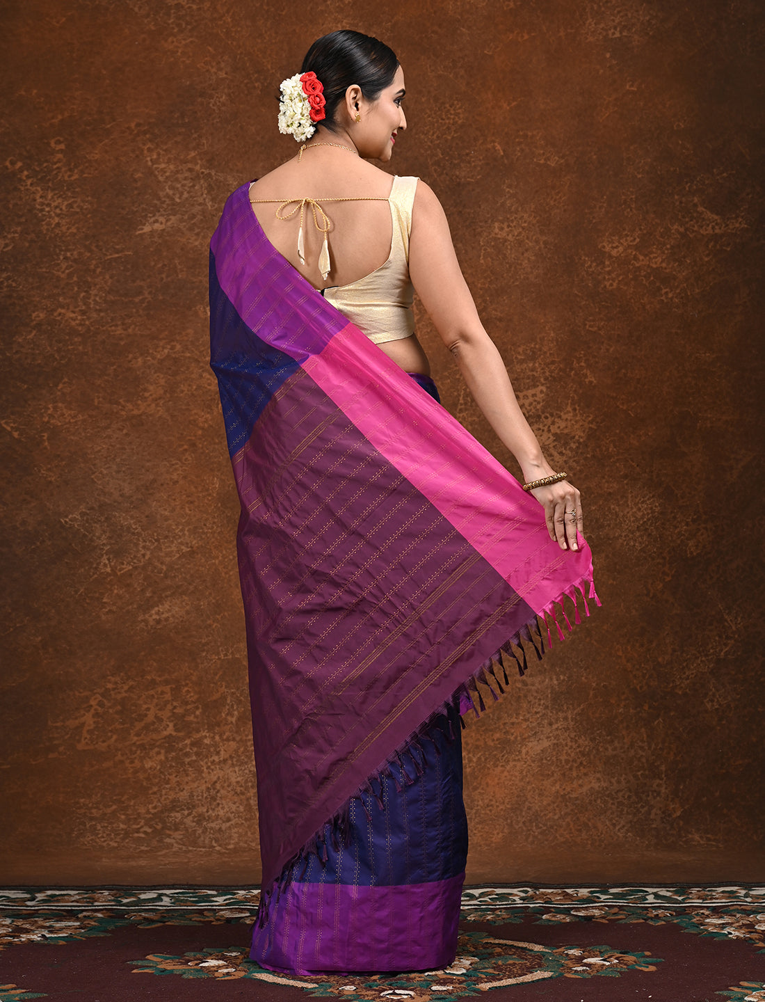 Arni Silk Stripe Saree