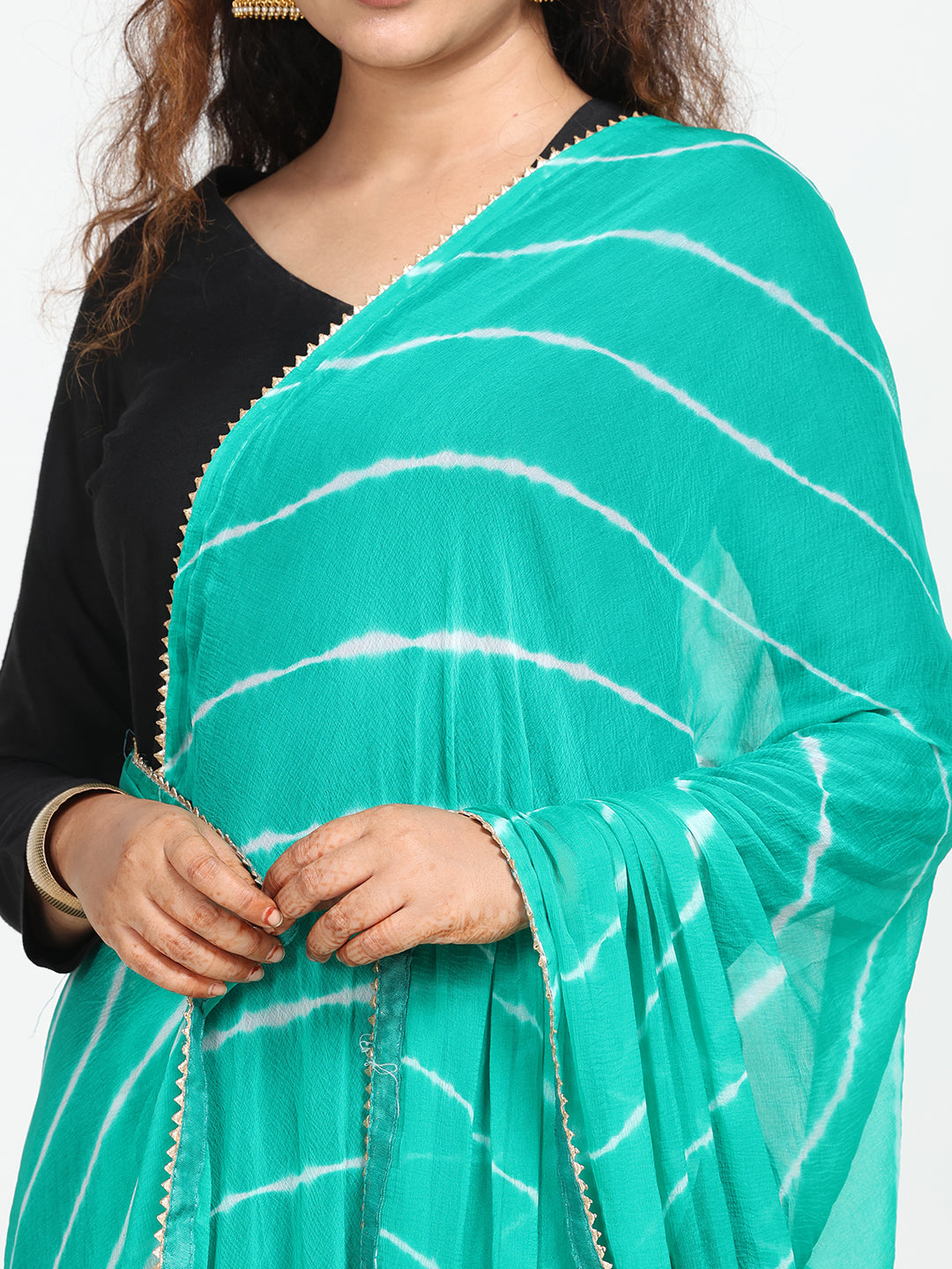 Chiffon Stripe Dupatta