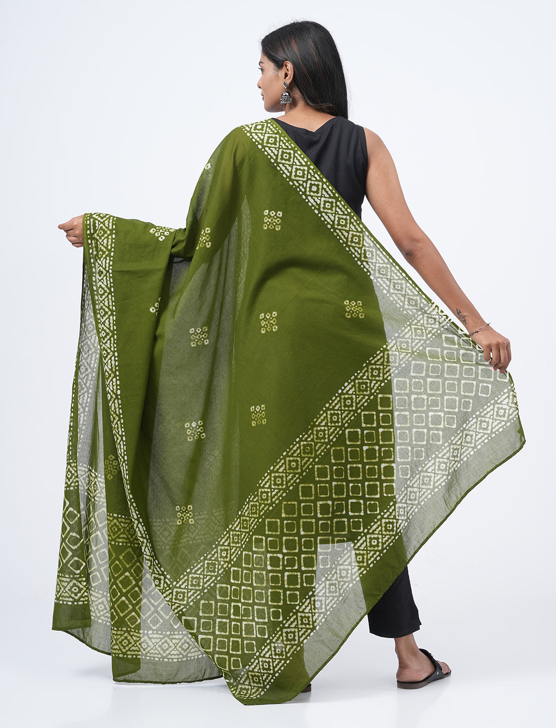 Batik Mul Cotton Dupatta