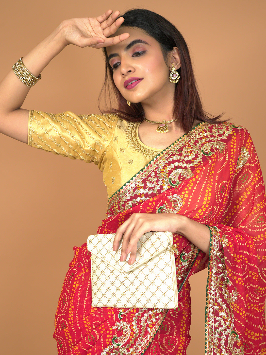 Bandhini Georgette Saree