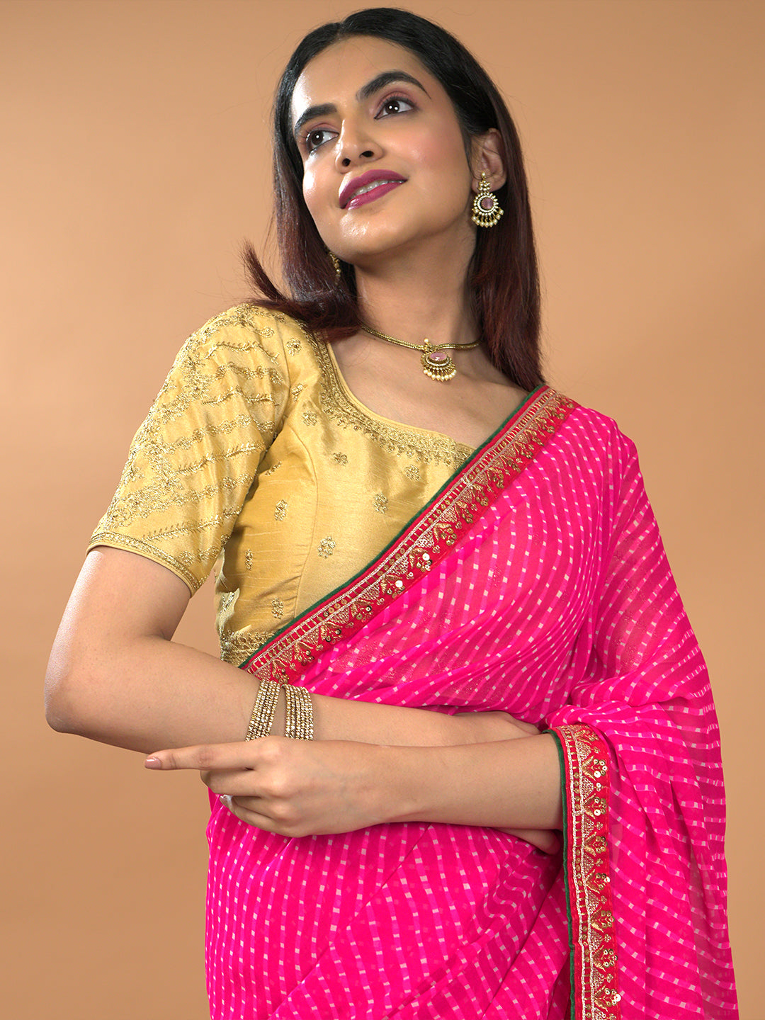 Bandhini Georgette Saree