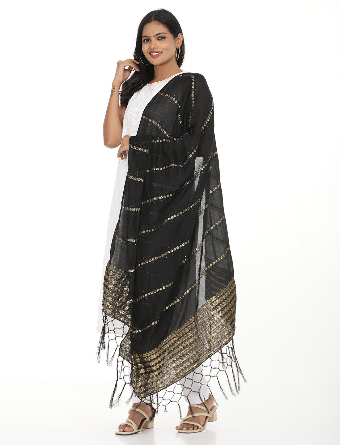 Festive Stripe Dupatta