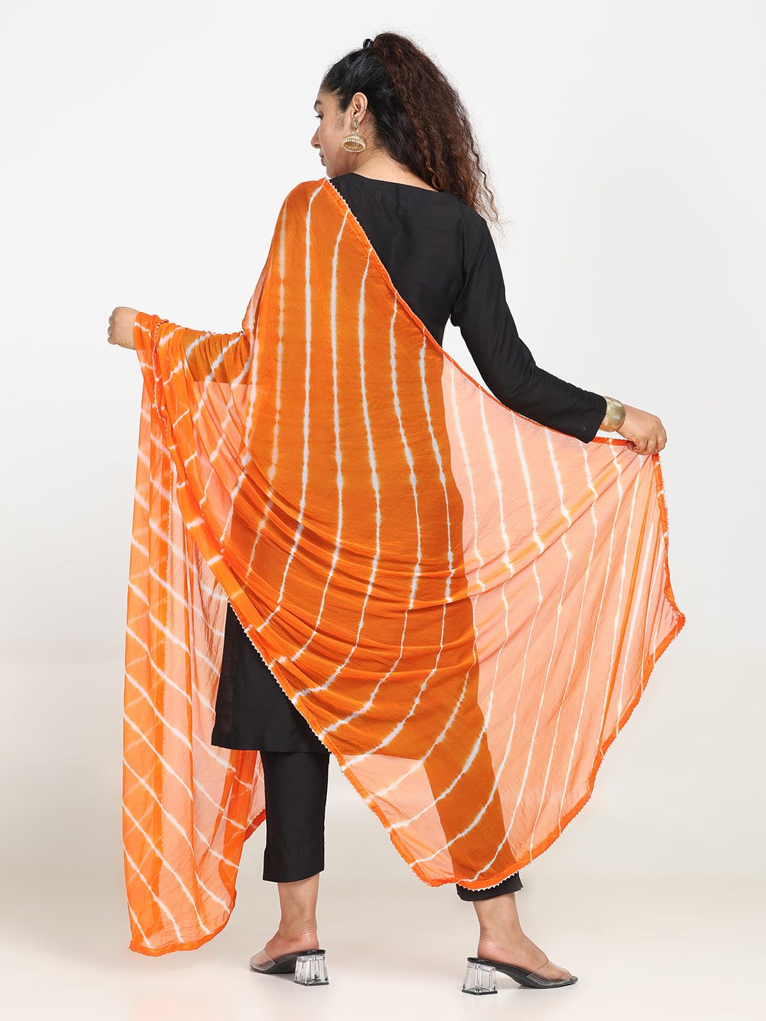 Chiffon Stripe Dupatta