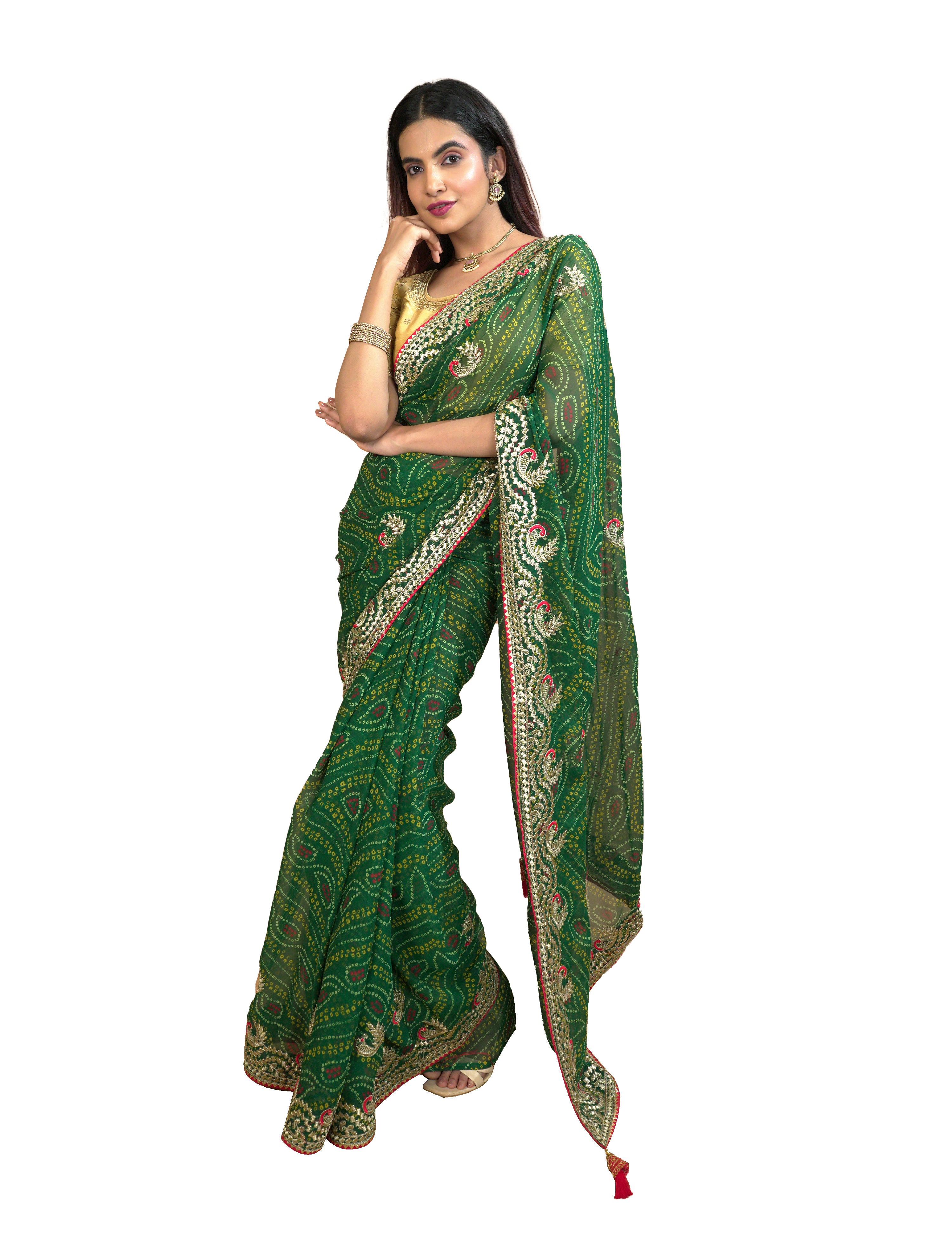 Bandhini Georgette Saree