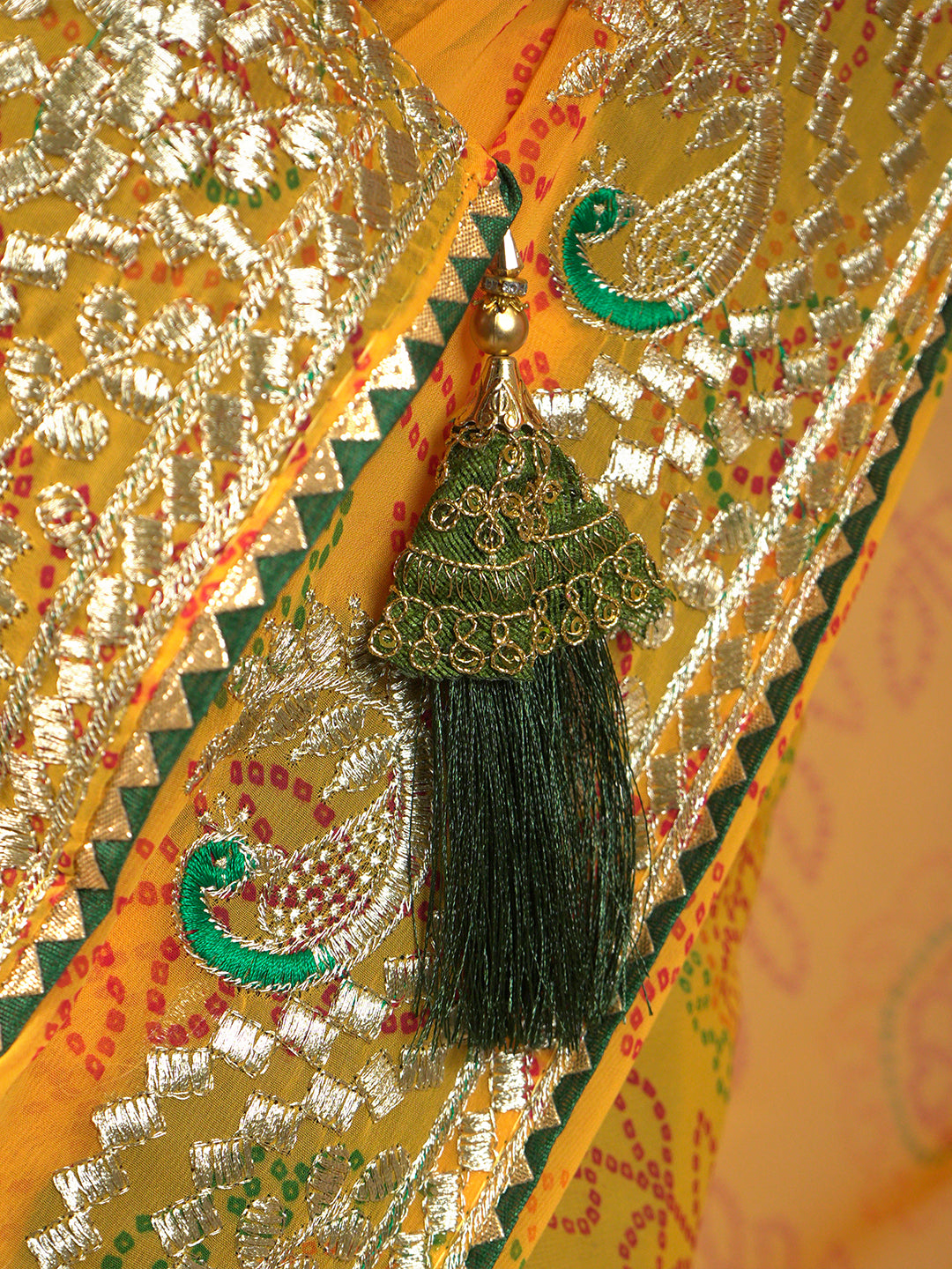 Bandhini Georgette Saree