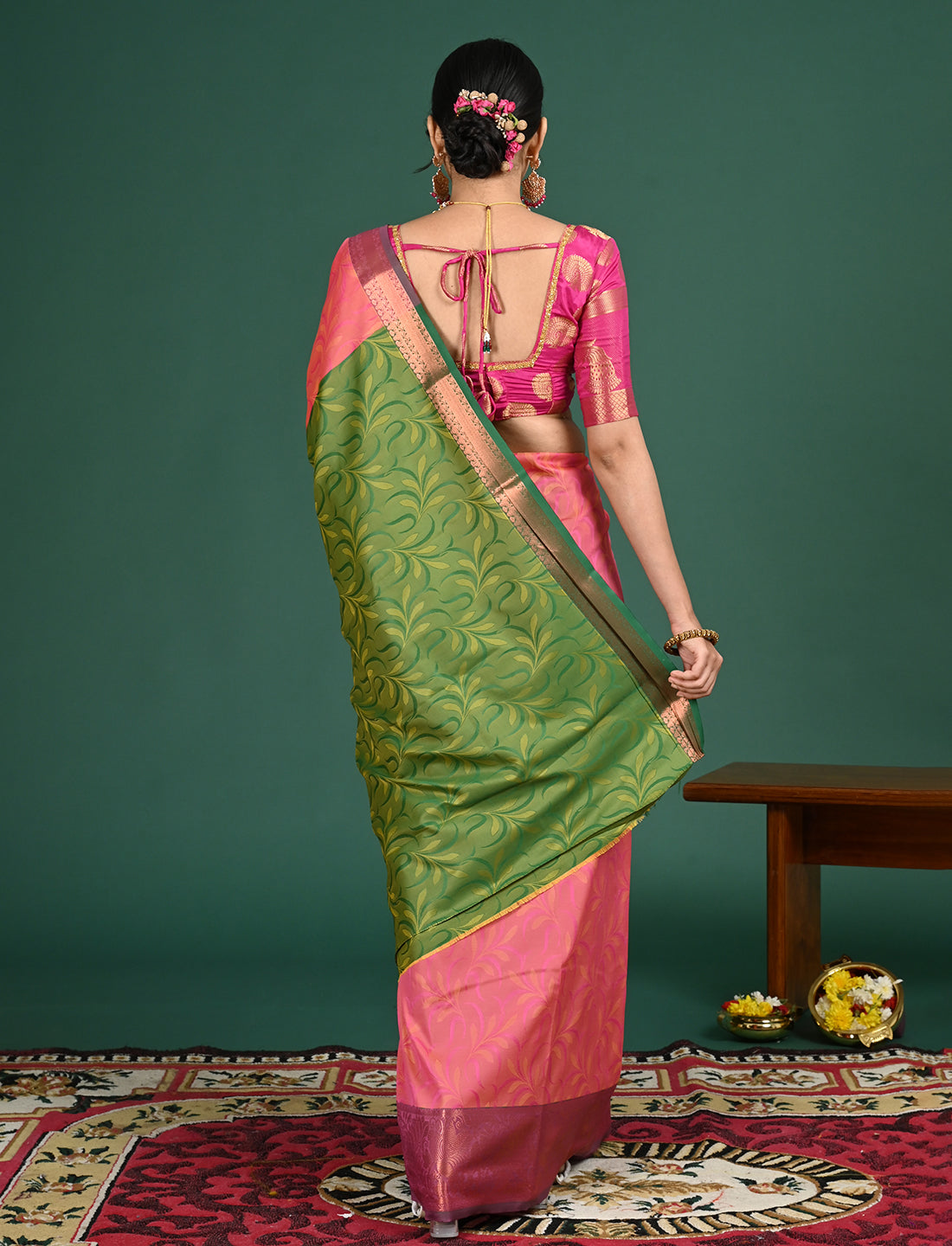 South Art Silk Geometric Saree