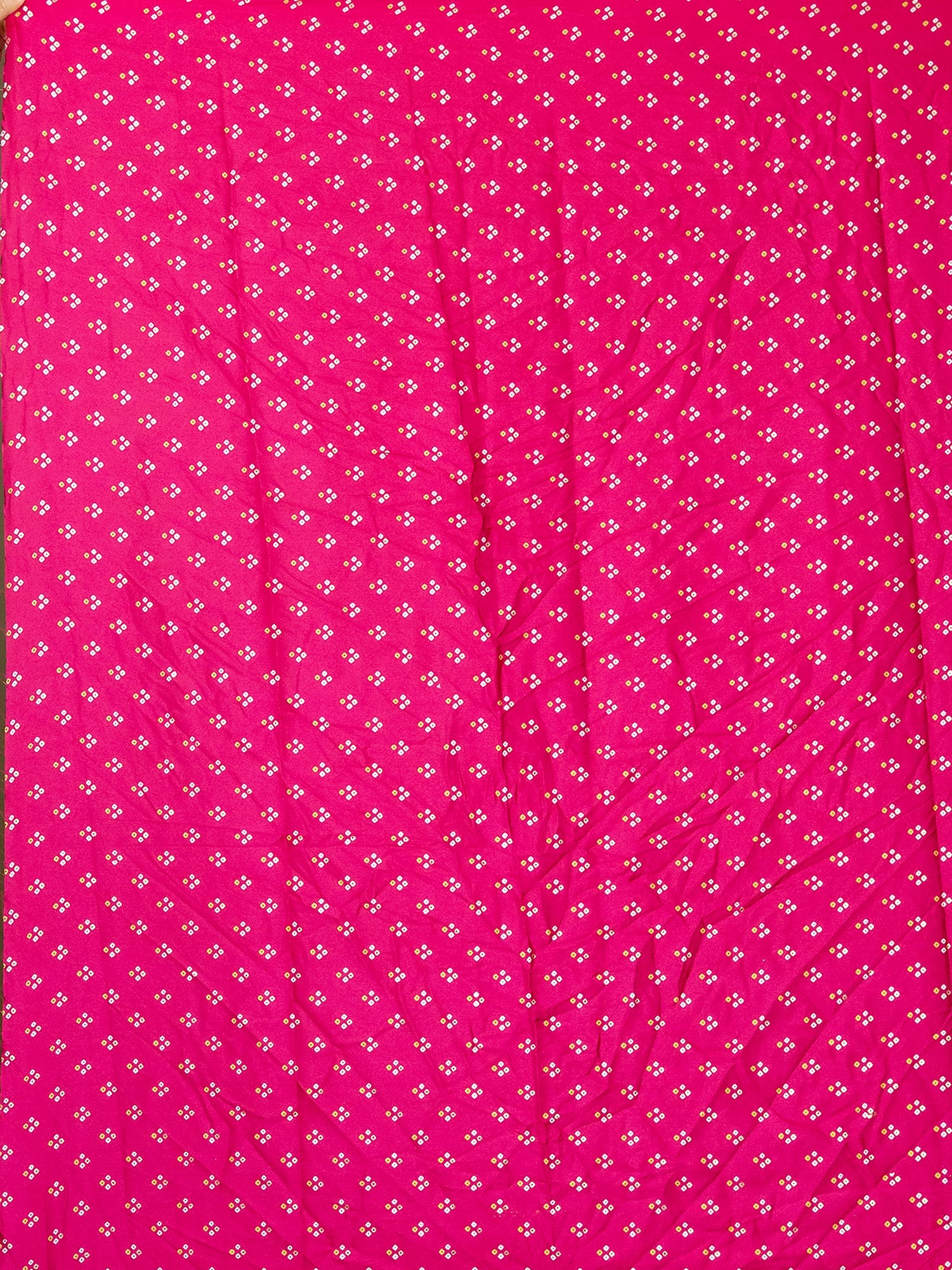 Fuchsia Bandhini Saree