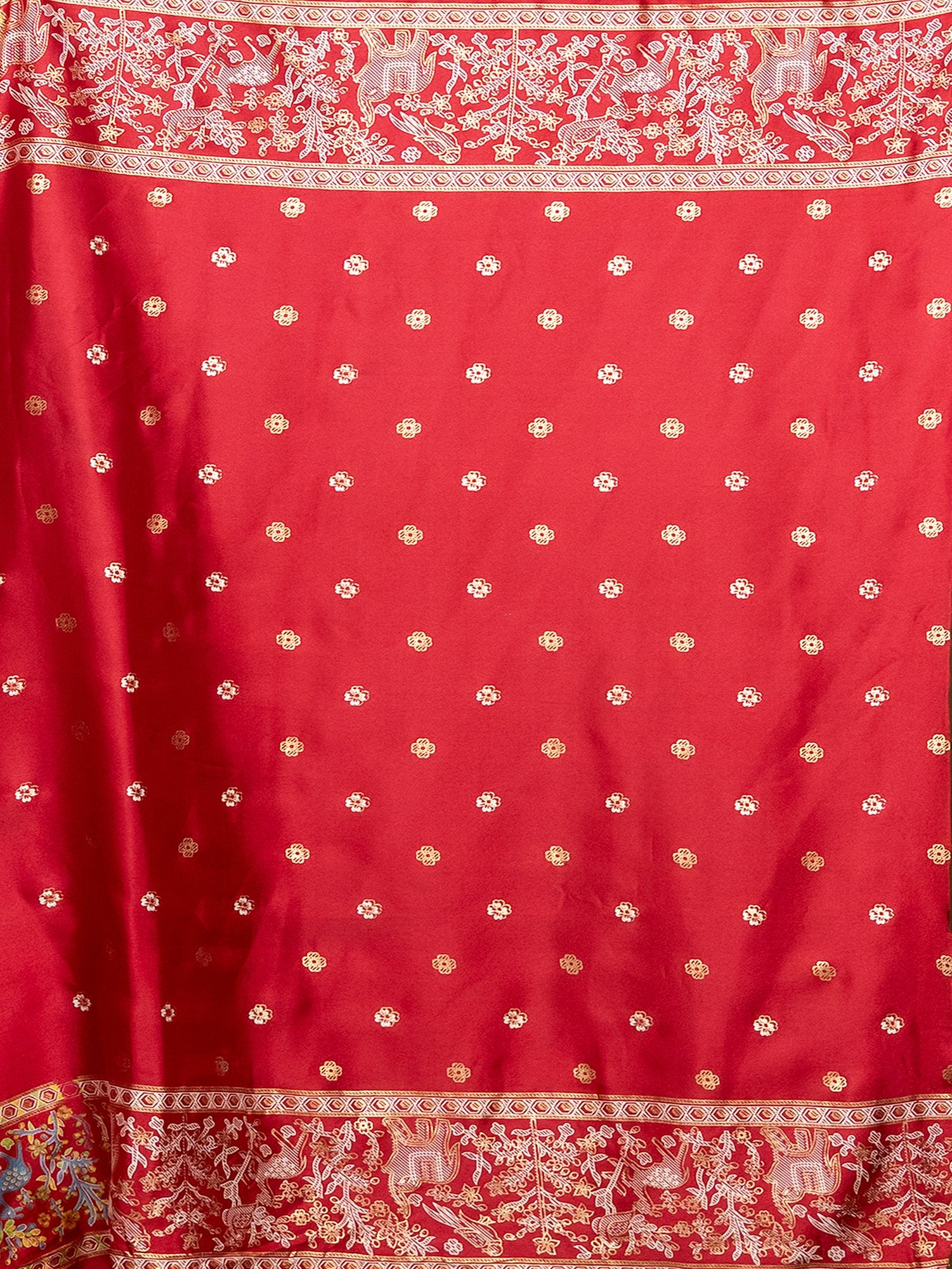 Kutch Print Crepe Saree
