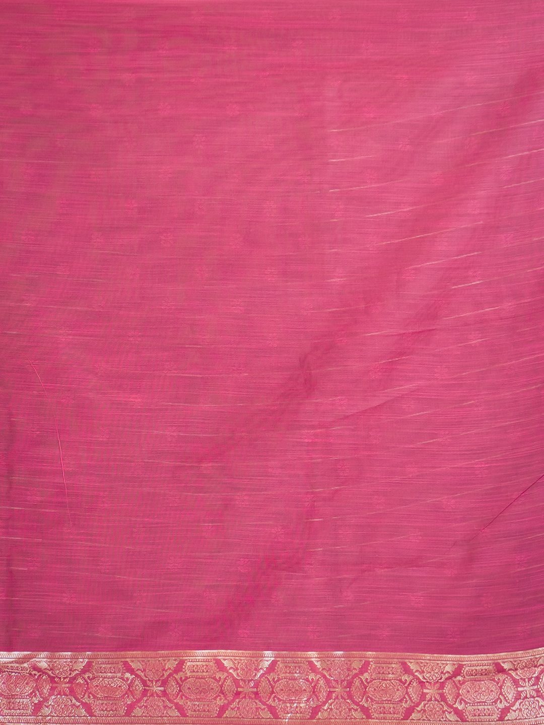 Floral Cotton Linen Saree