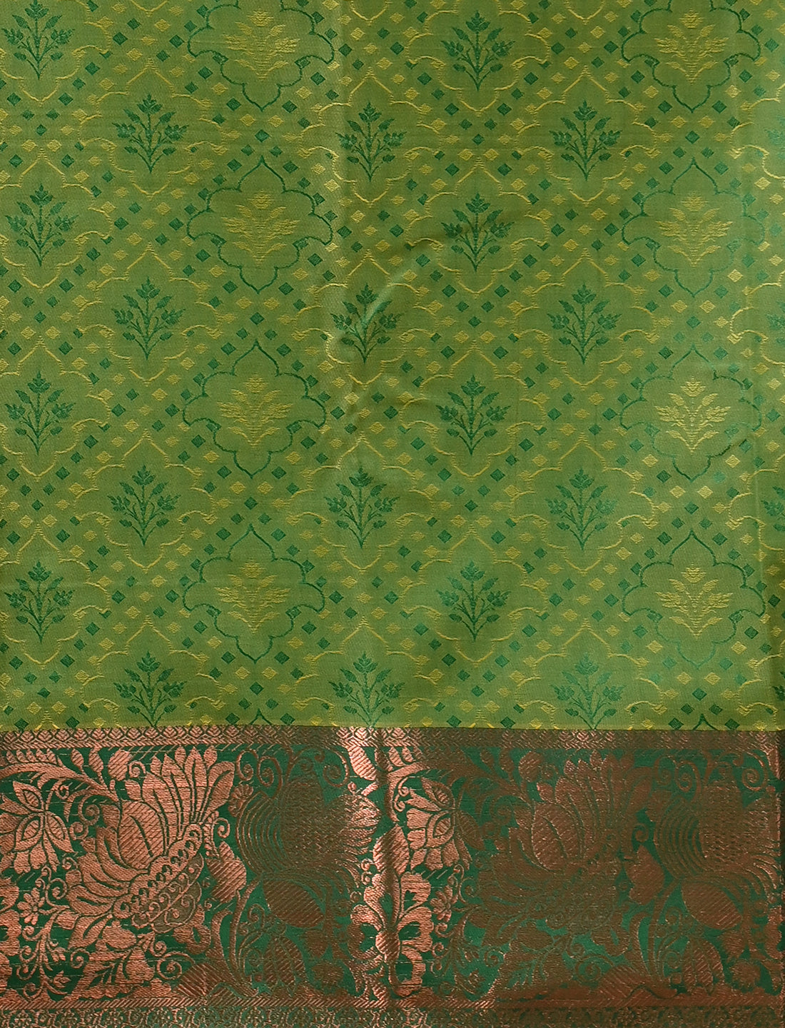 South Art Silk Geometric Saree