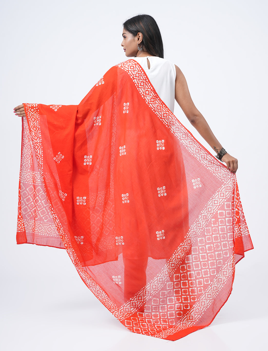 Batik Mul Cotton Dupatta