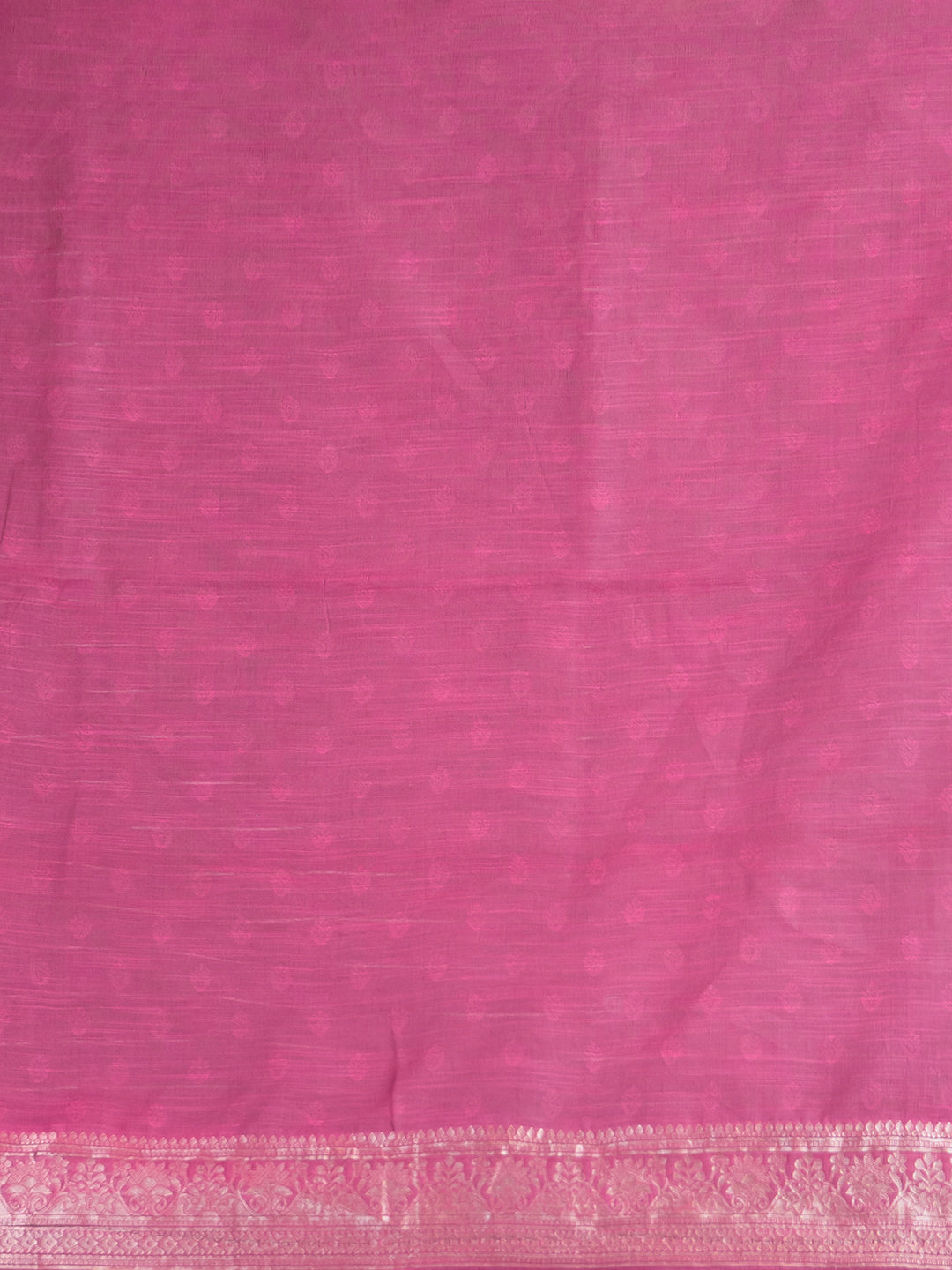 Floral Cotton Linen Saree