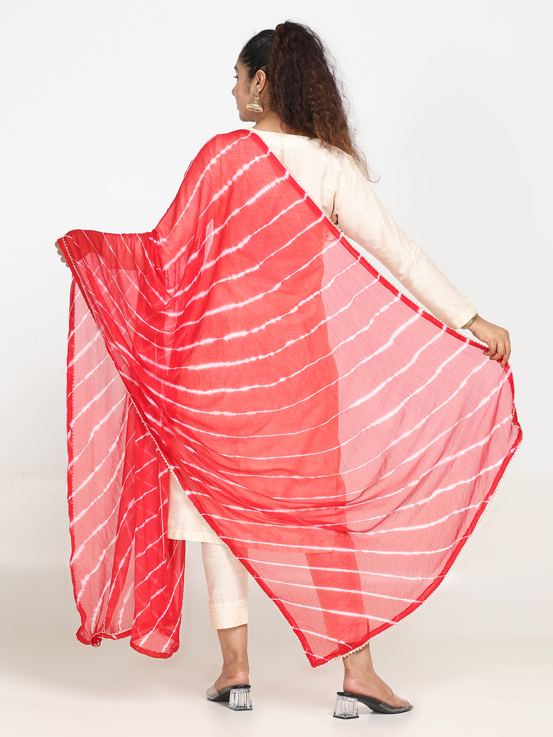 Chiffon Stripe Dupatta