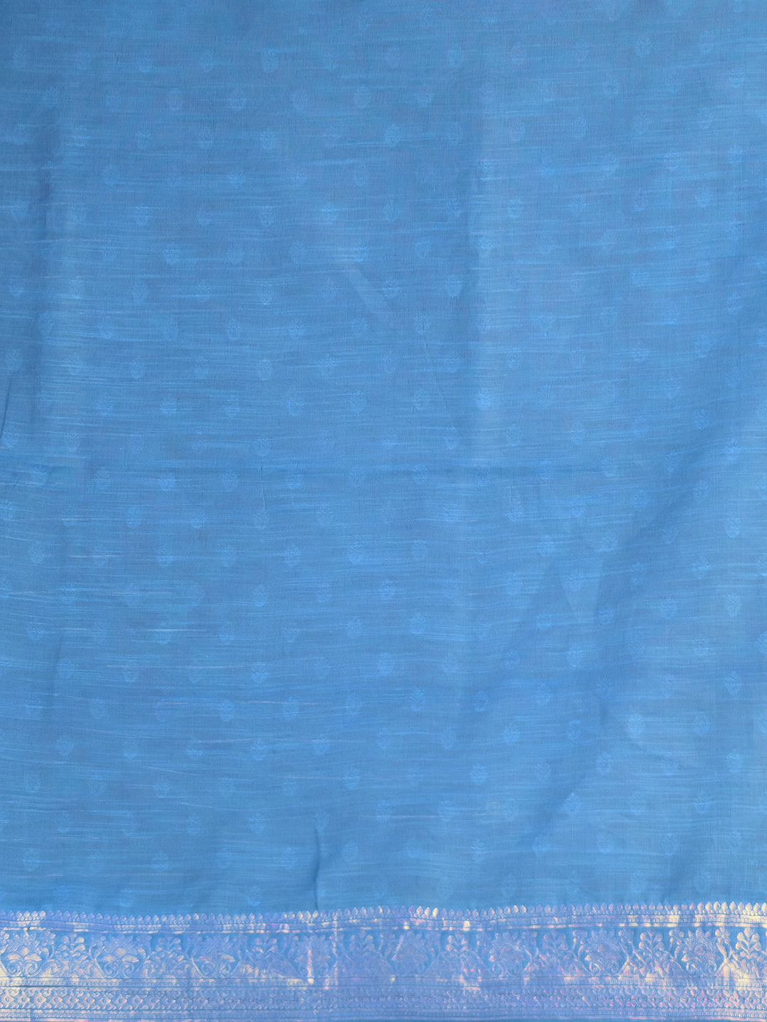 Floral Cotton Linen Saree